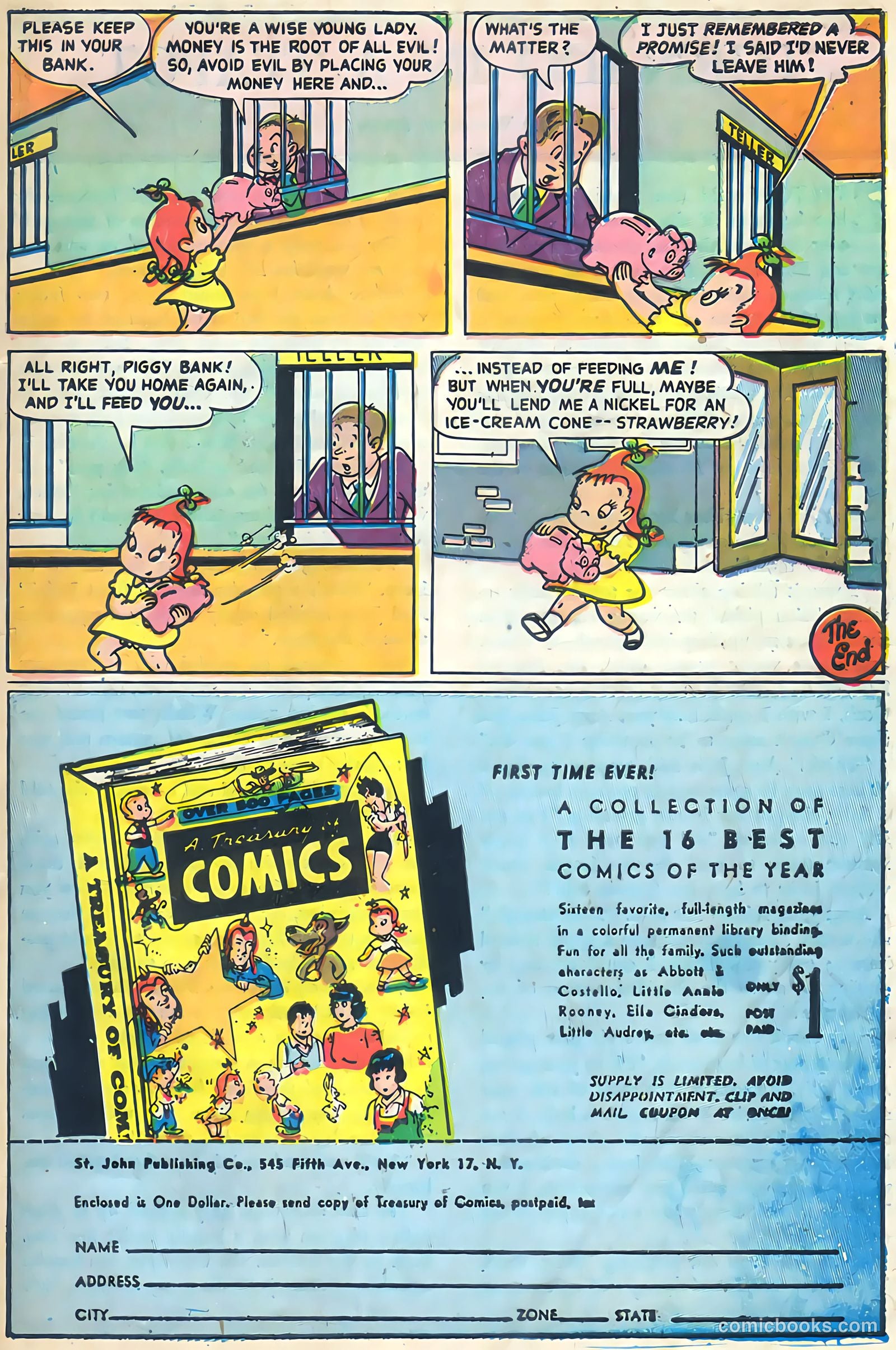 Little Audrey #7 (1949) — page 32 of 37