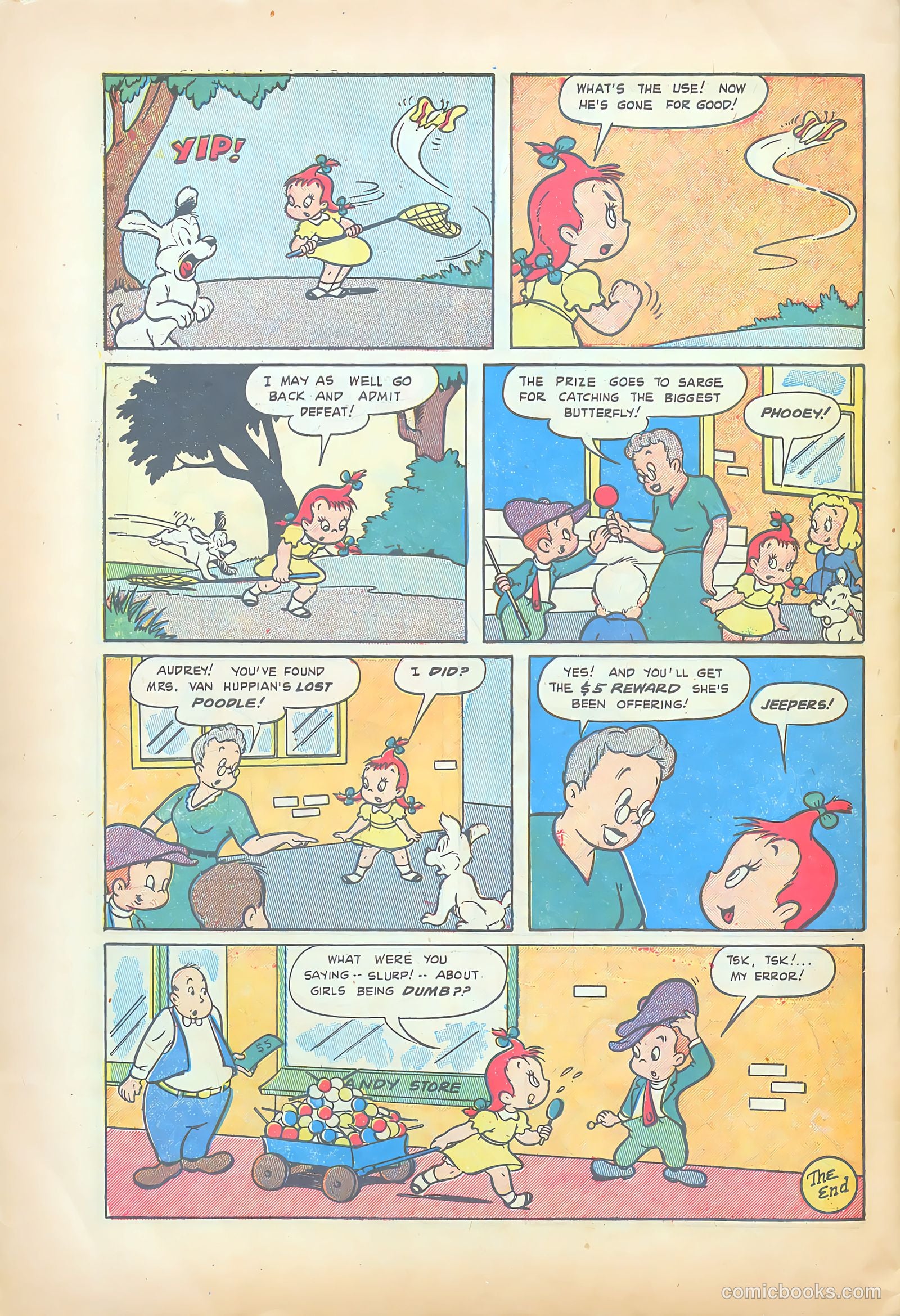 Little Audrey #8 (1950) — page 34 of 36