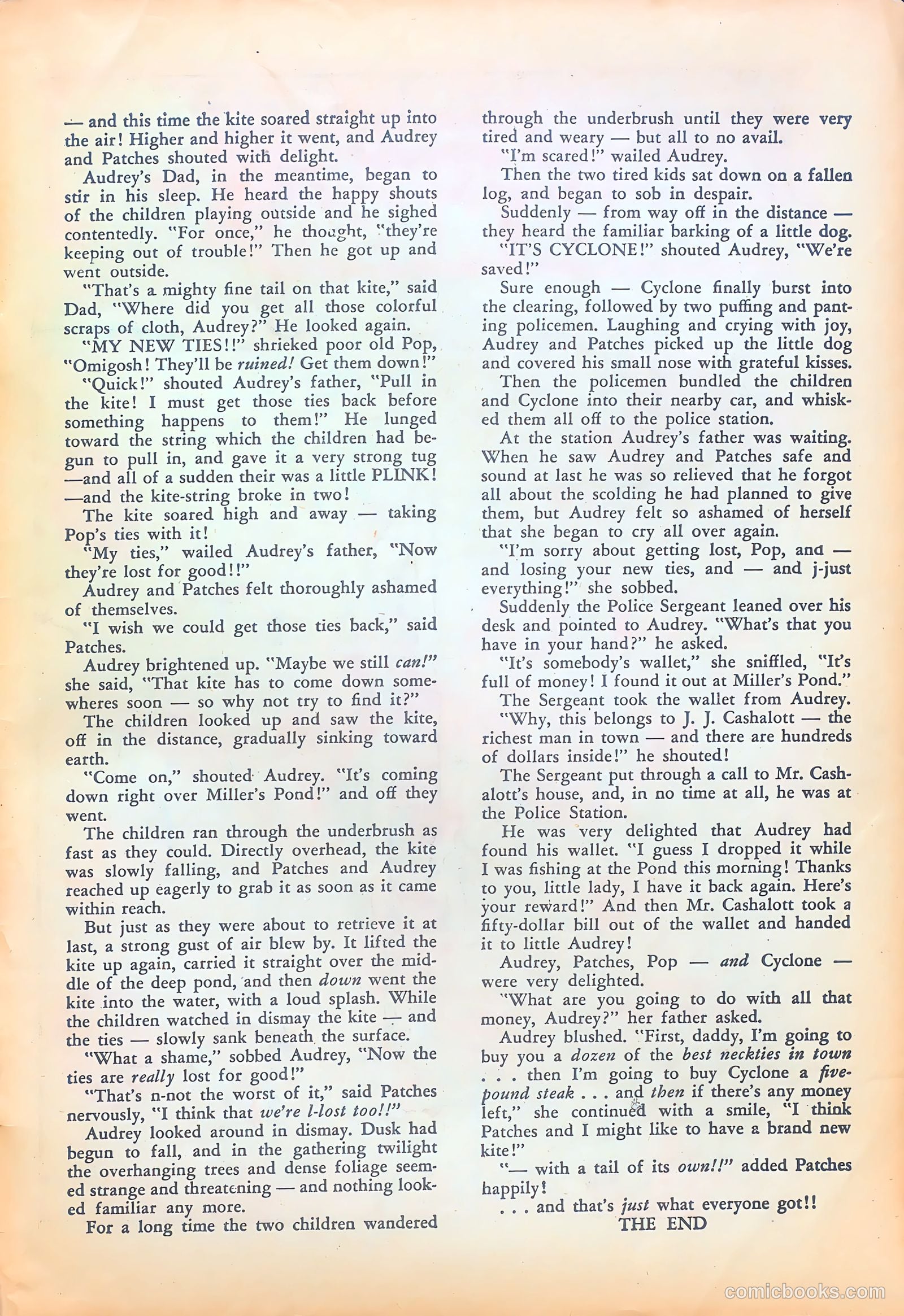 Little Audrey #8 (1950) — page 35 of 36