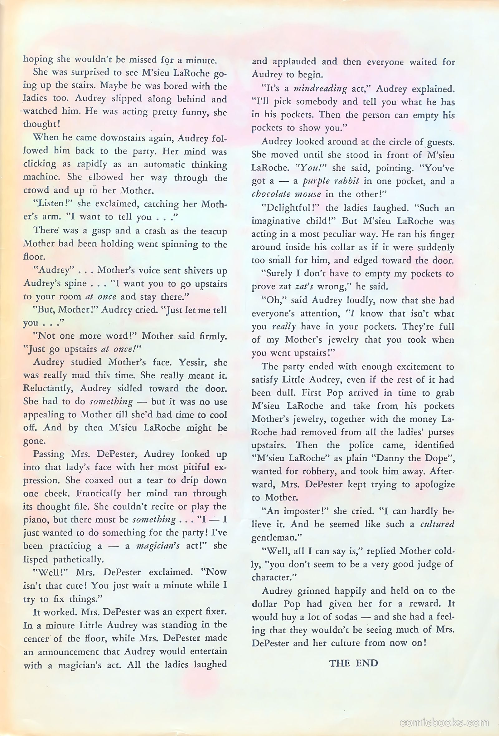 Little Audrey #9 (1950) — page 35 of 36