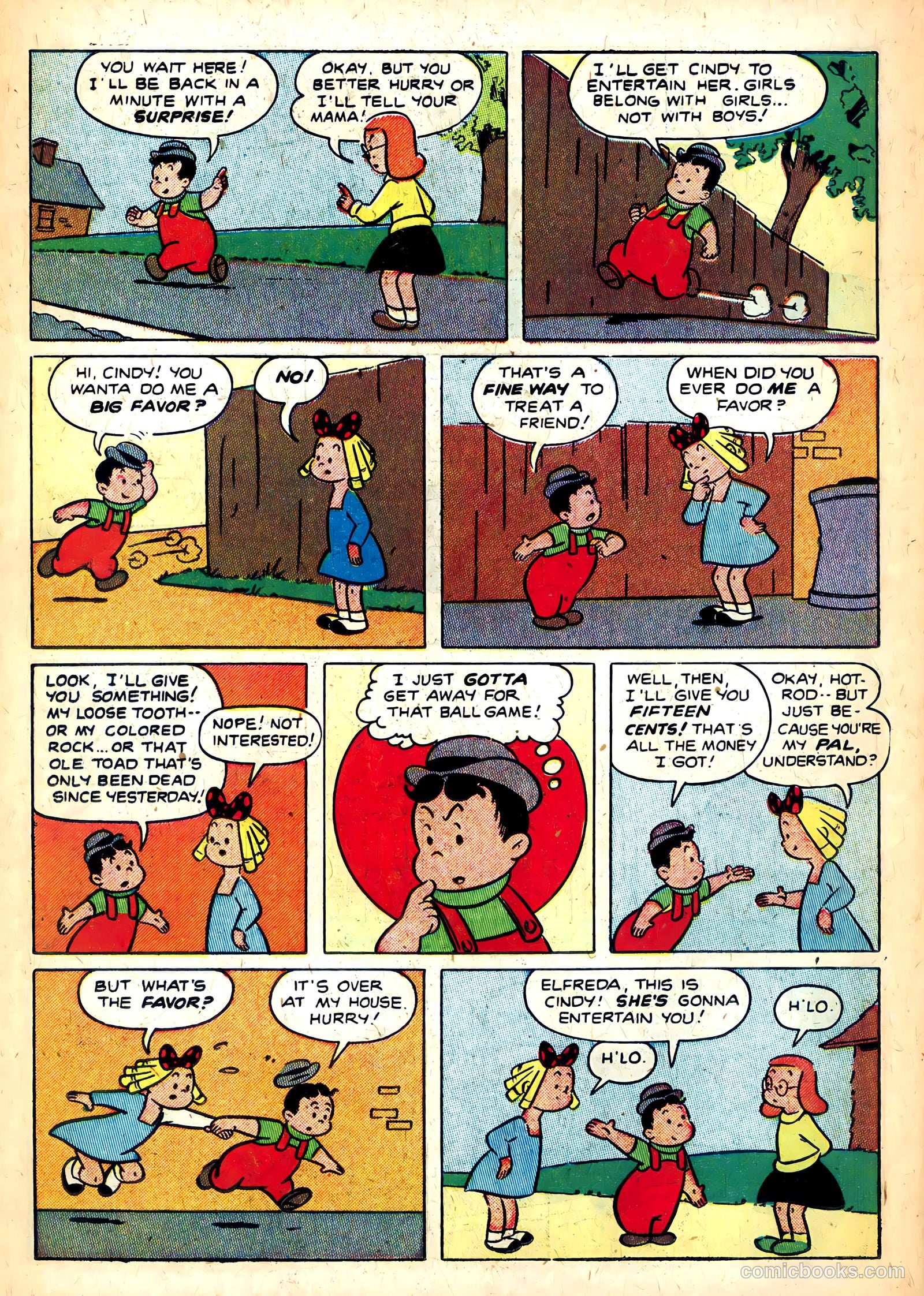 Little Eva #1 (1952) — page 14 of 36
