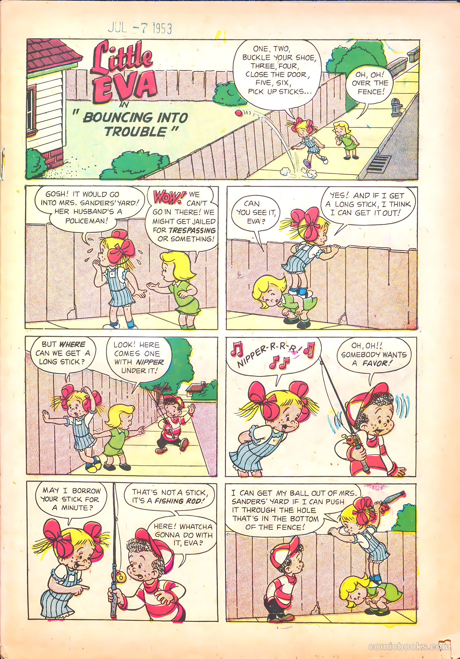 Little Eva #11 (1953) — page 3 of 36