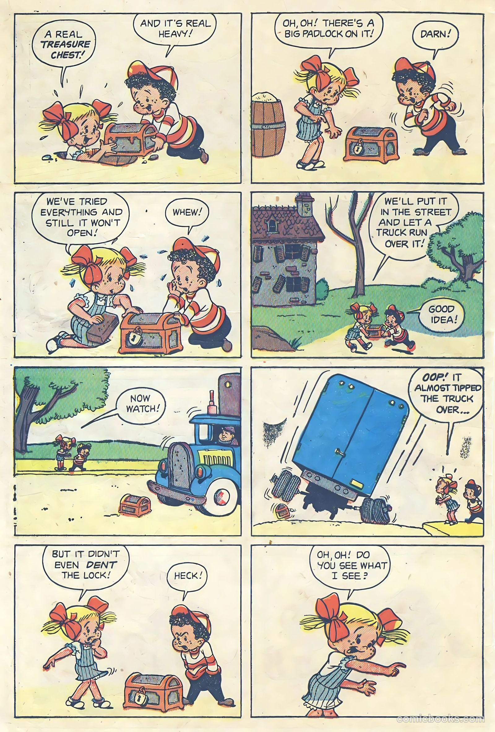 Little Eva #12 (1953) — page 32 of 36