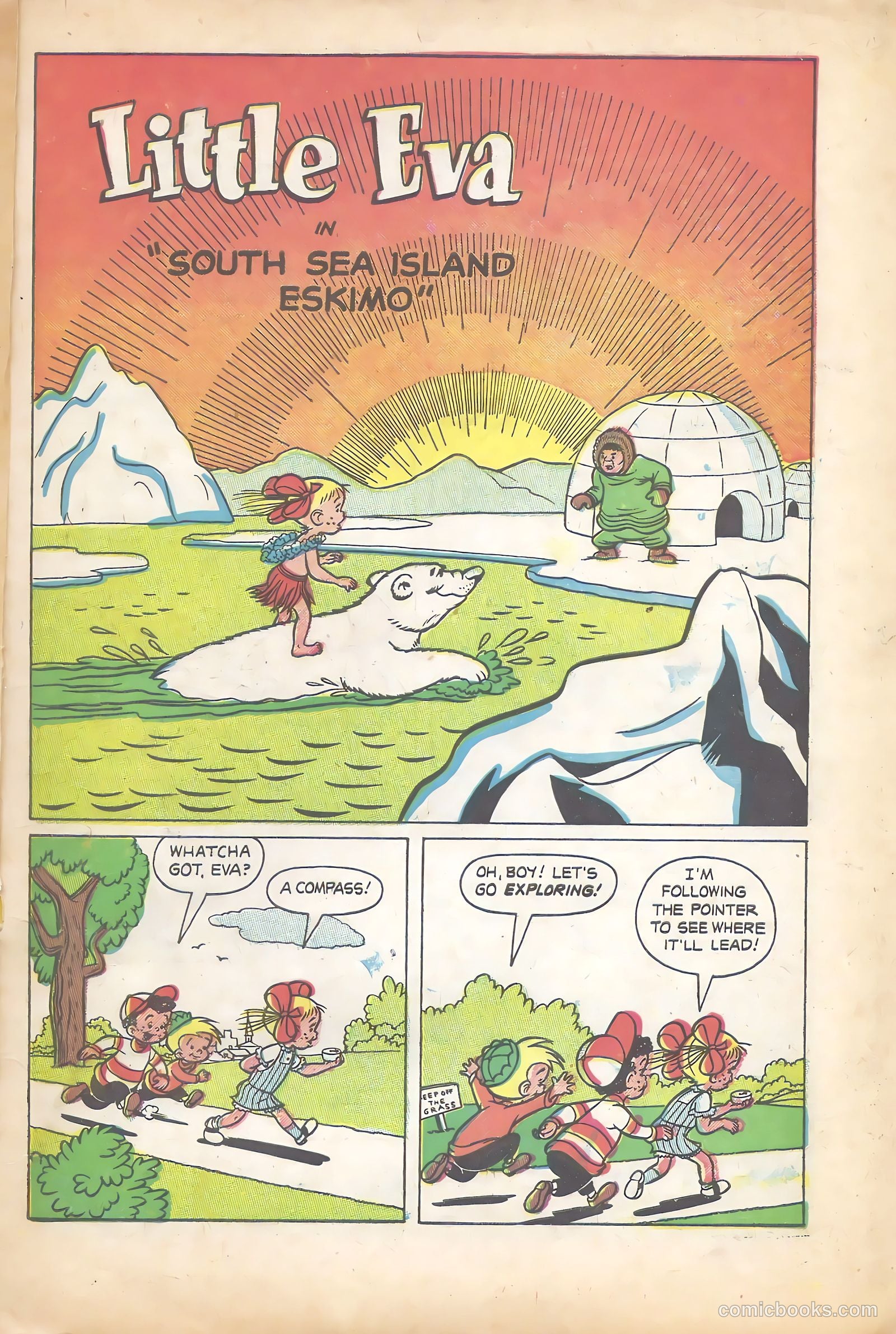 Little Eva #15 (1954) — page 3 of 36
