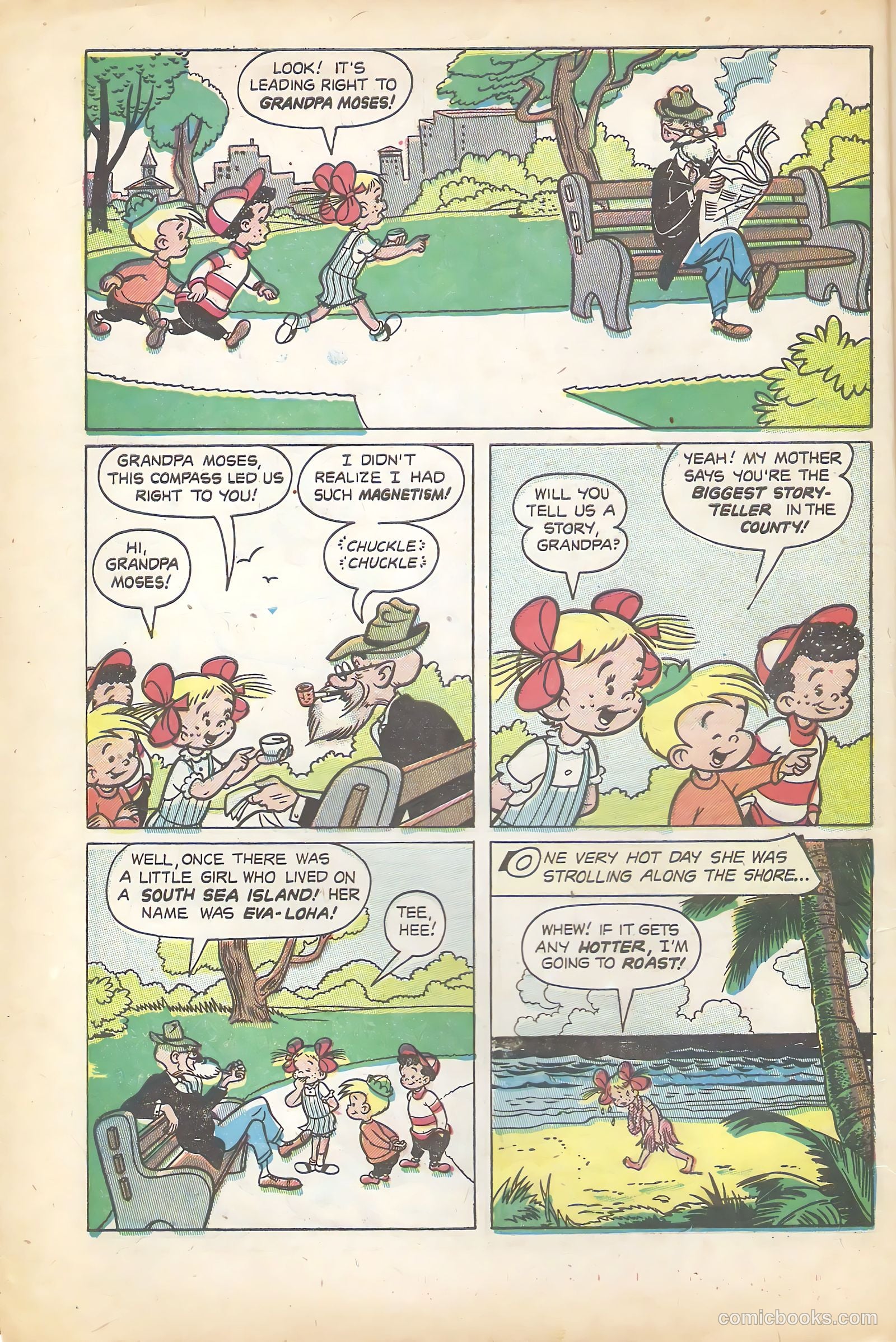 Little Eva #15 (1954) — page 4 of 36