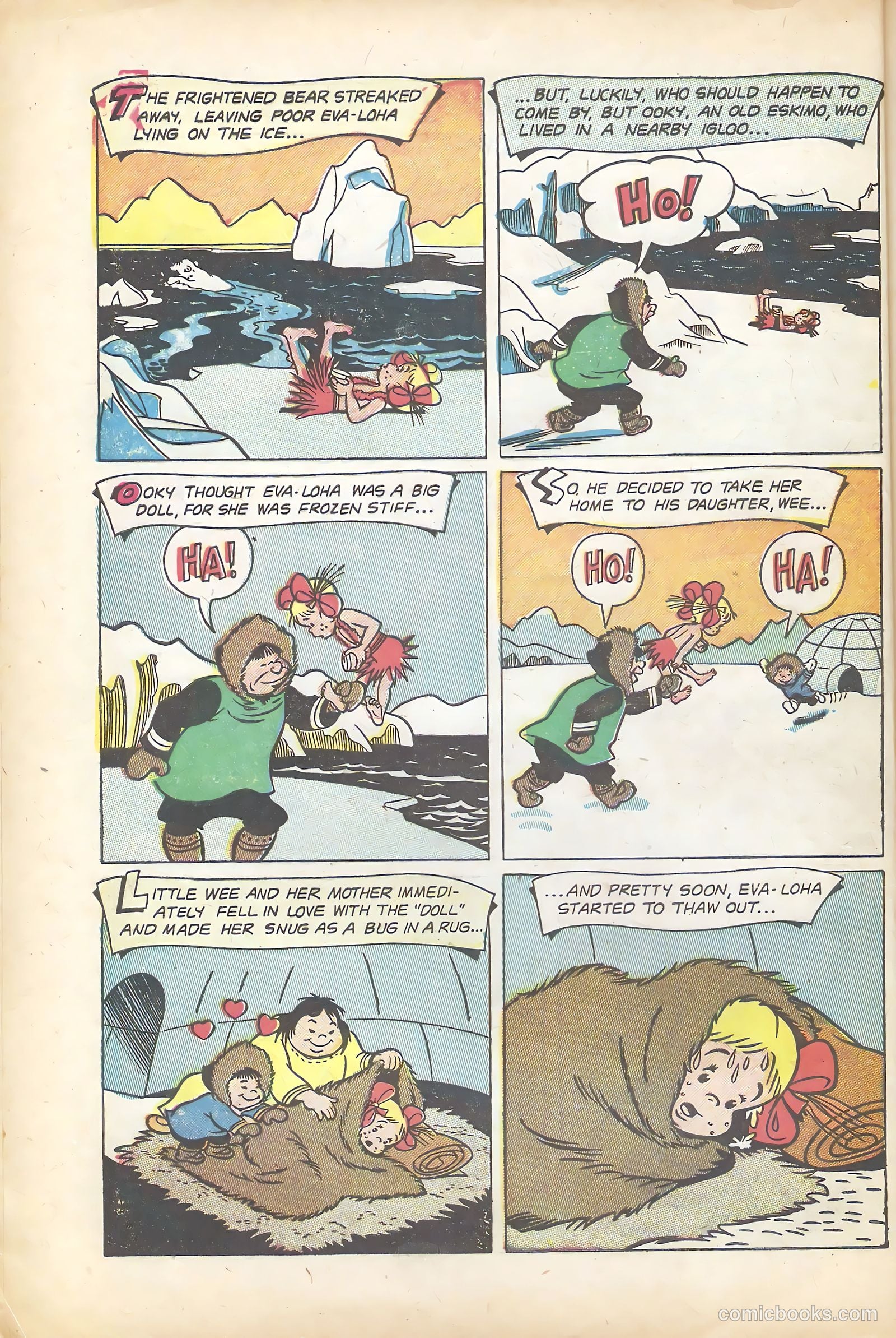 Little Eva #15 (1954) — page 8 of 36