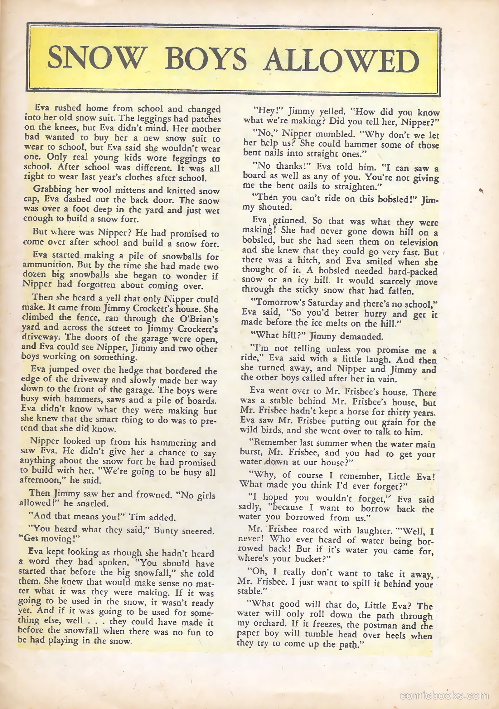 Little Eva #15 (1954) — page 25 of 36