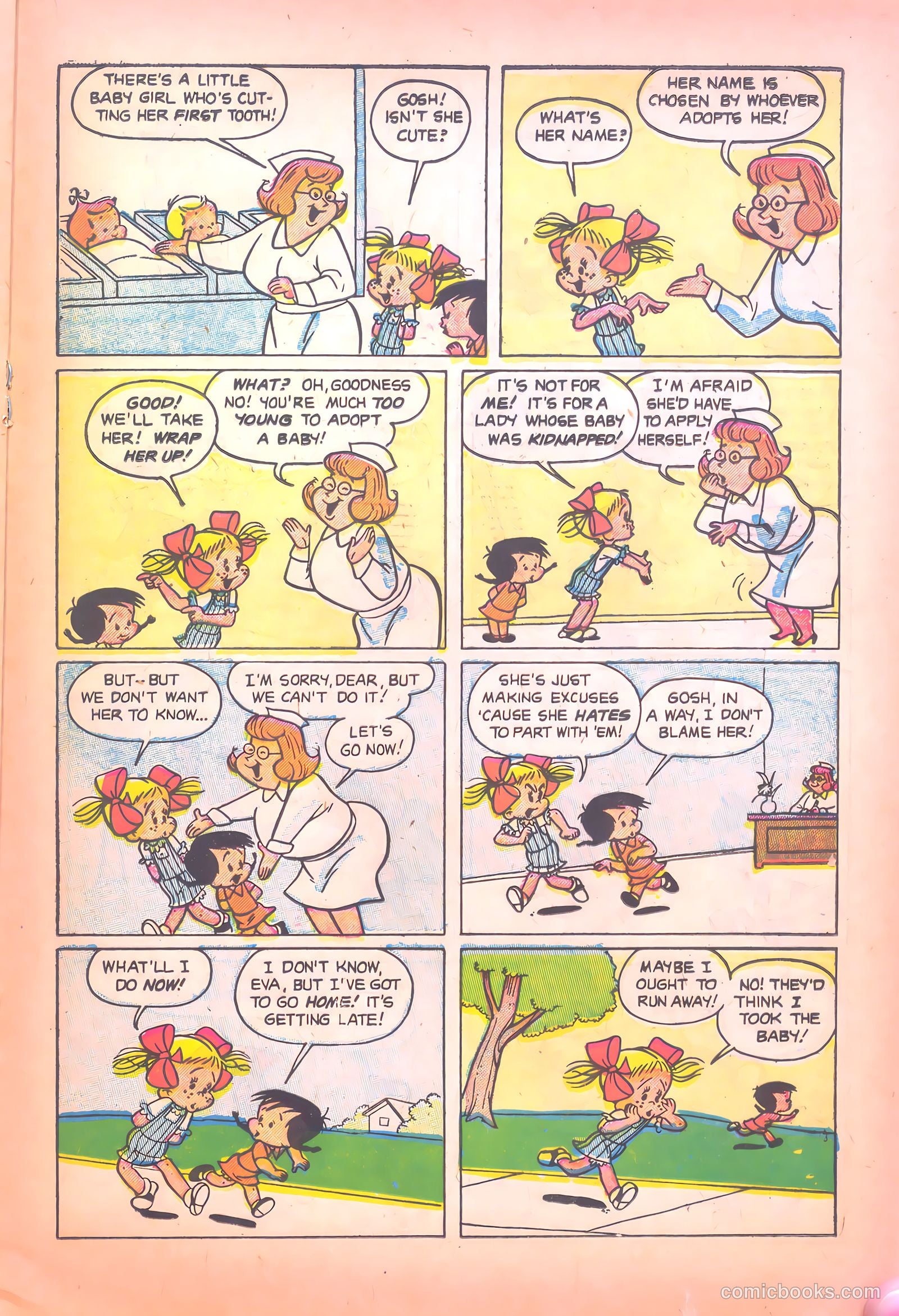 Little Eva #16 (1954) — page 21 of 36
