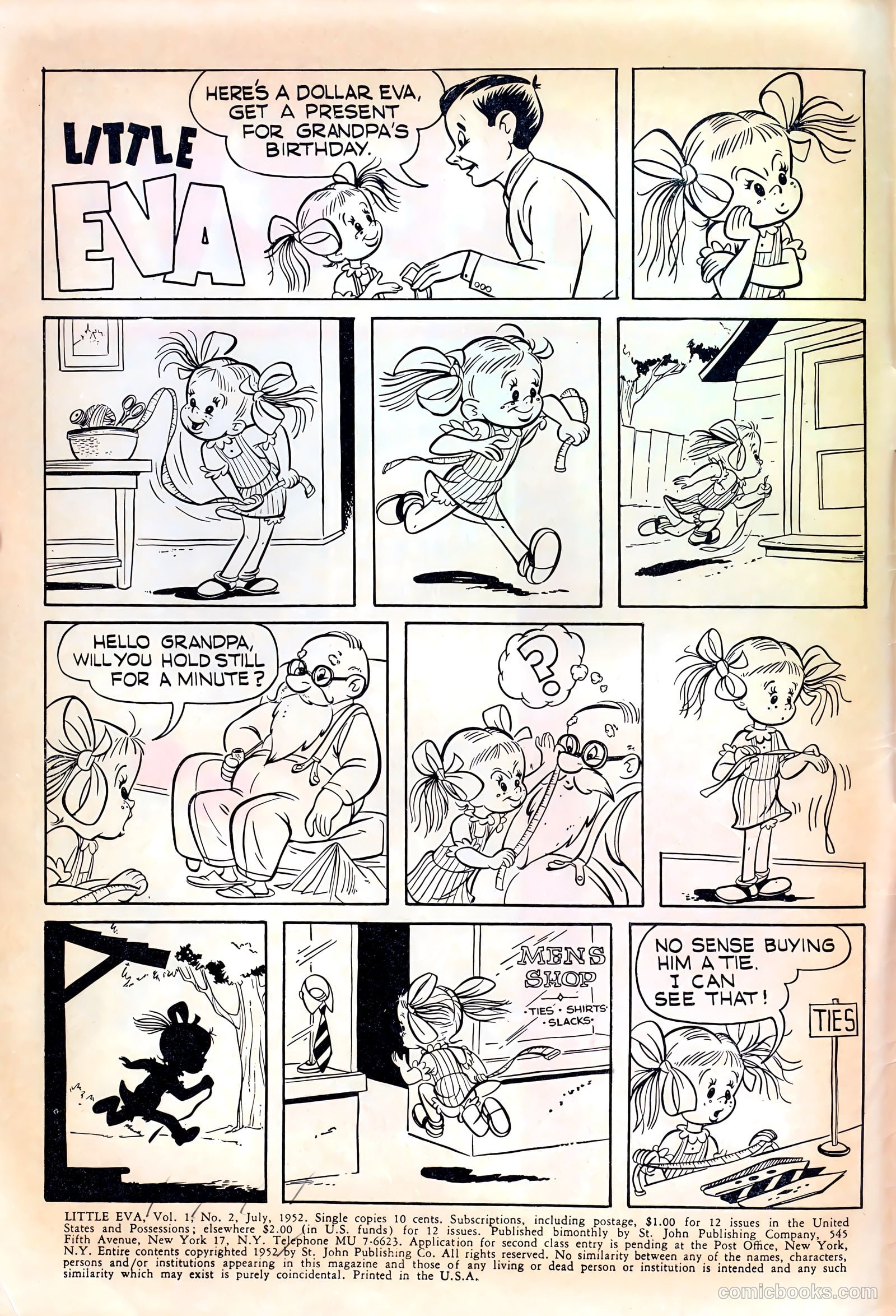 Little Eva #2 (1952) — page 2 of 36