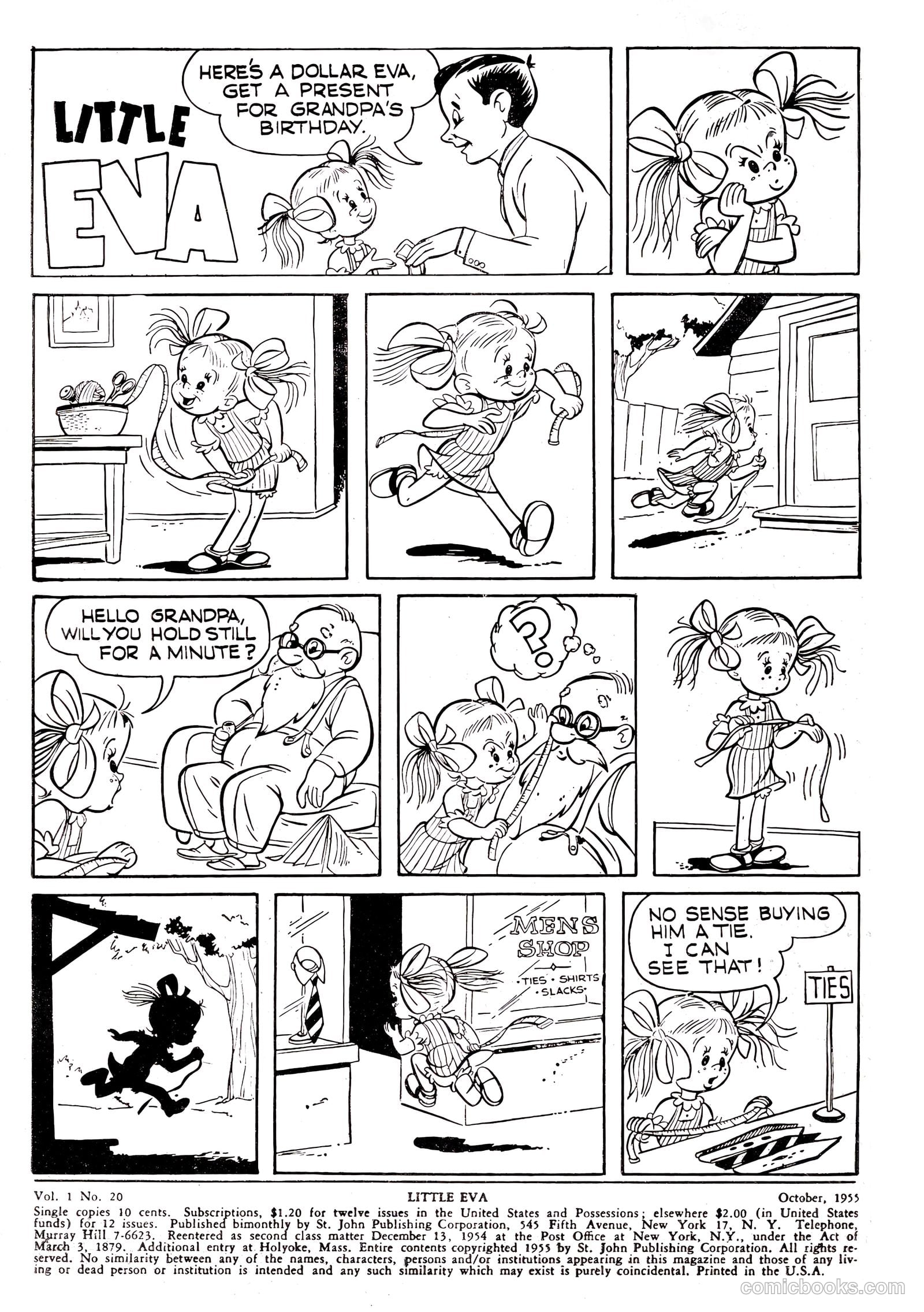 Little Eva #20 (1955) — page 2 of 36