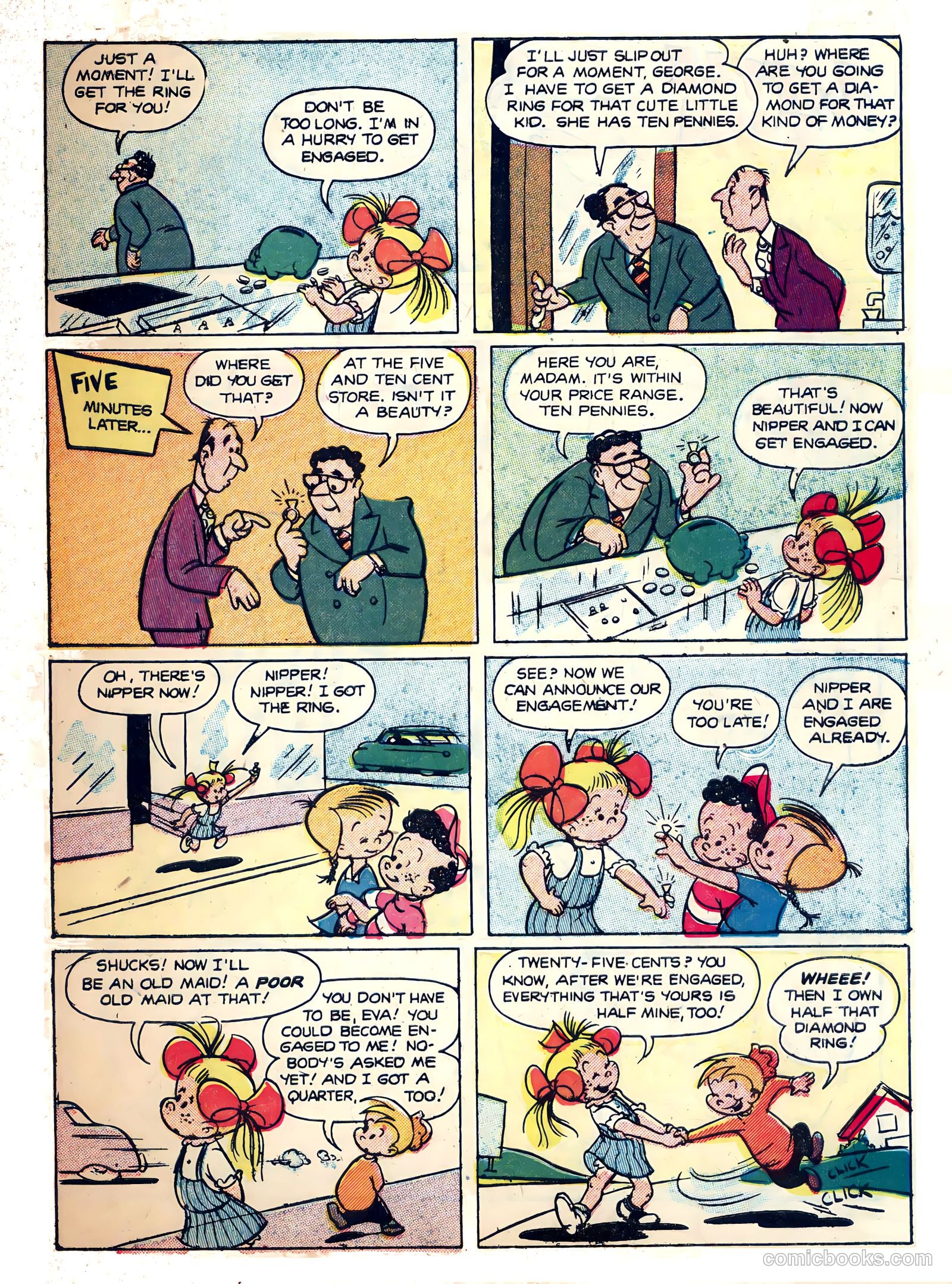 Little Eva #20 (1955) — page 33 of 36