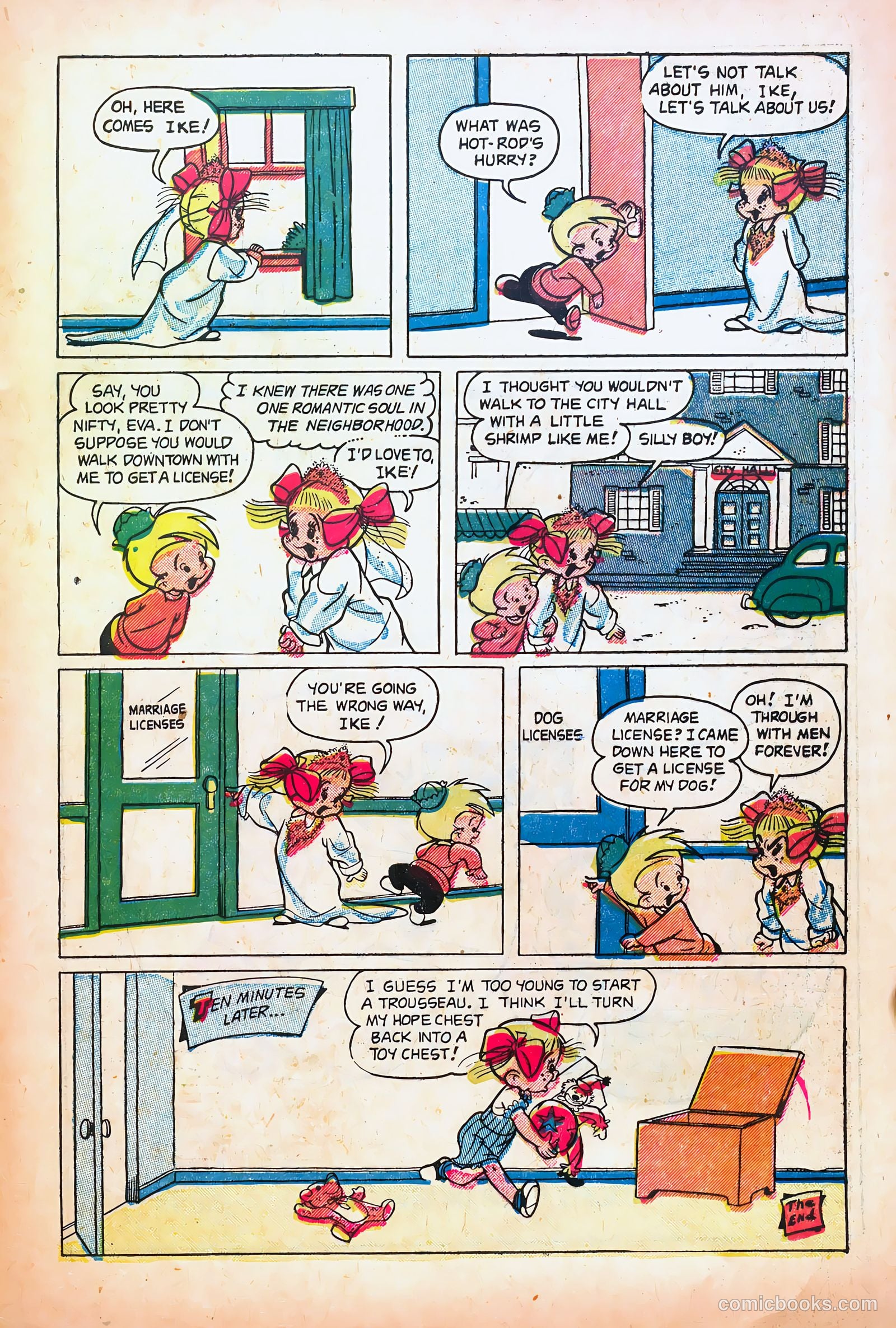 Little Eva #24 (1956) — page 33 of 36