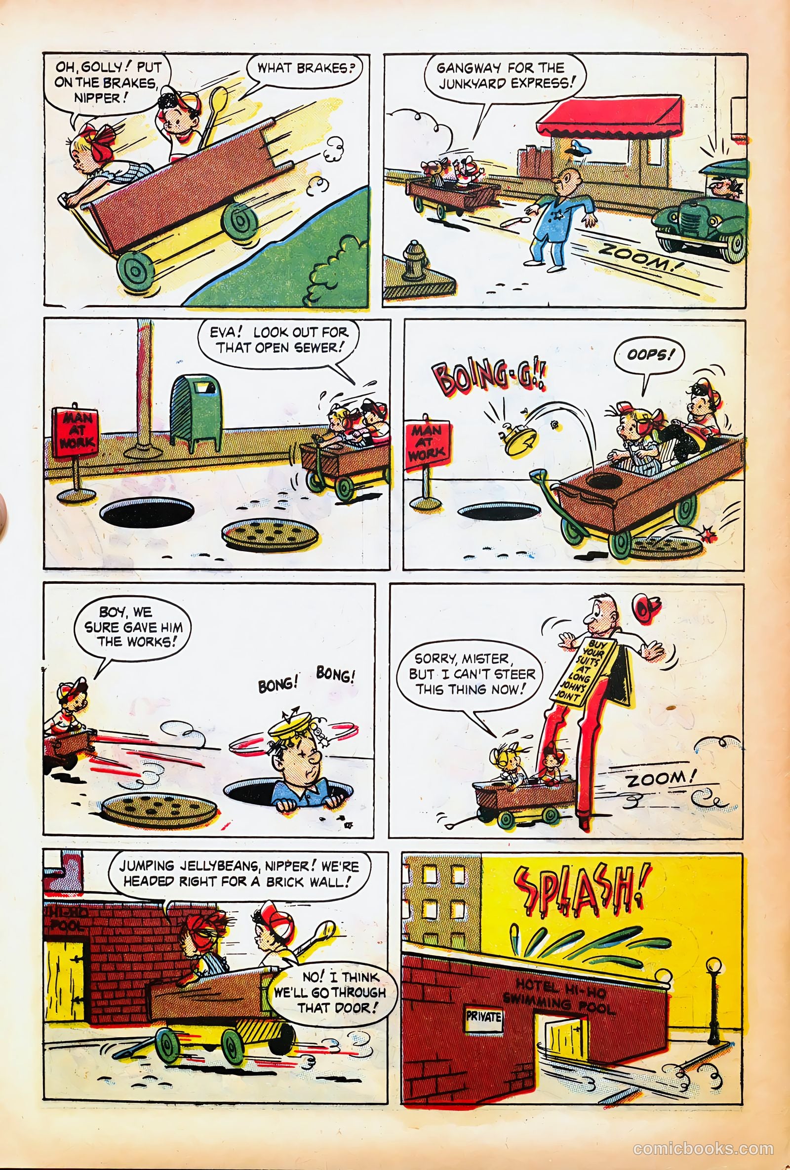 Little Eva #27 (1956) — page 32 of 36