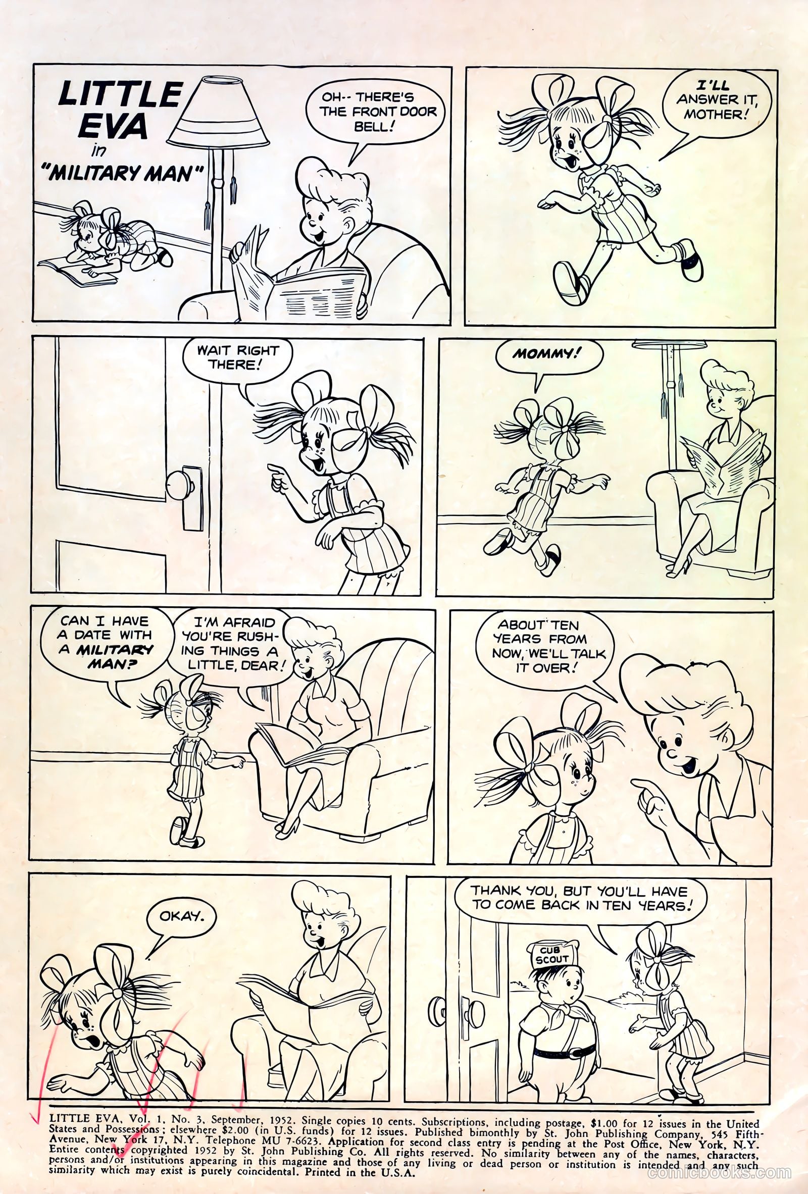 Little Eva #3 (1952) — page 2 of 36