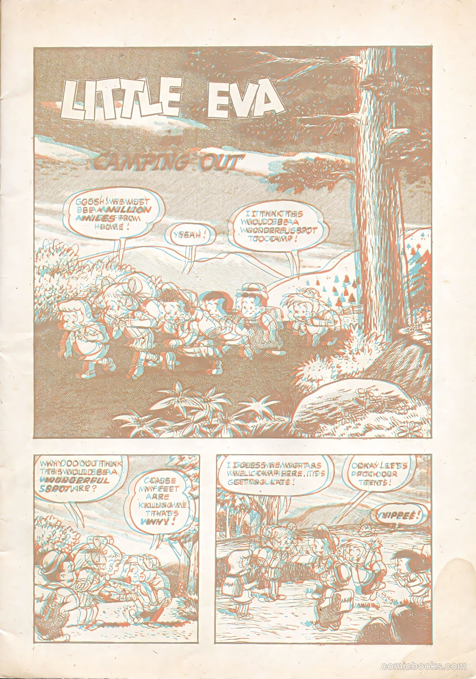 Little Eva 3-D #1 (1953) — page 3 of 36