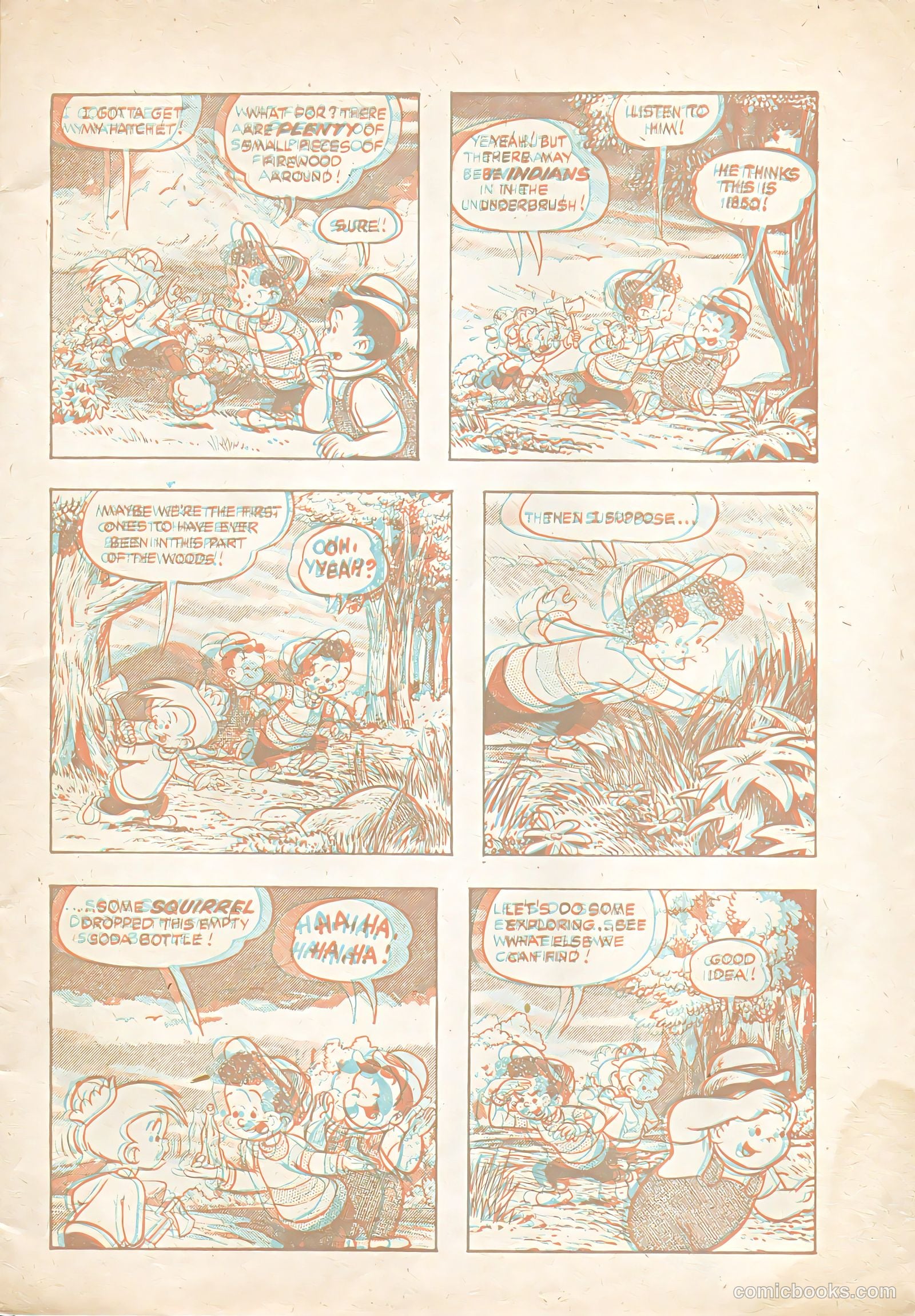 Little Eva 3-D #1 (1953) — page 5 of 36
