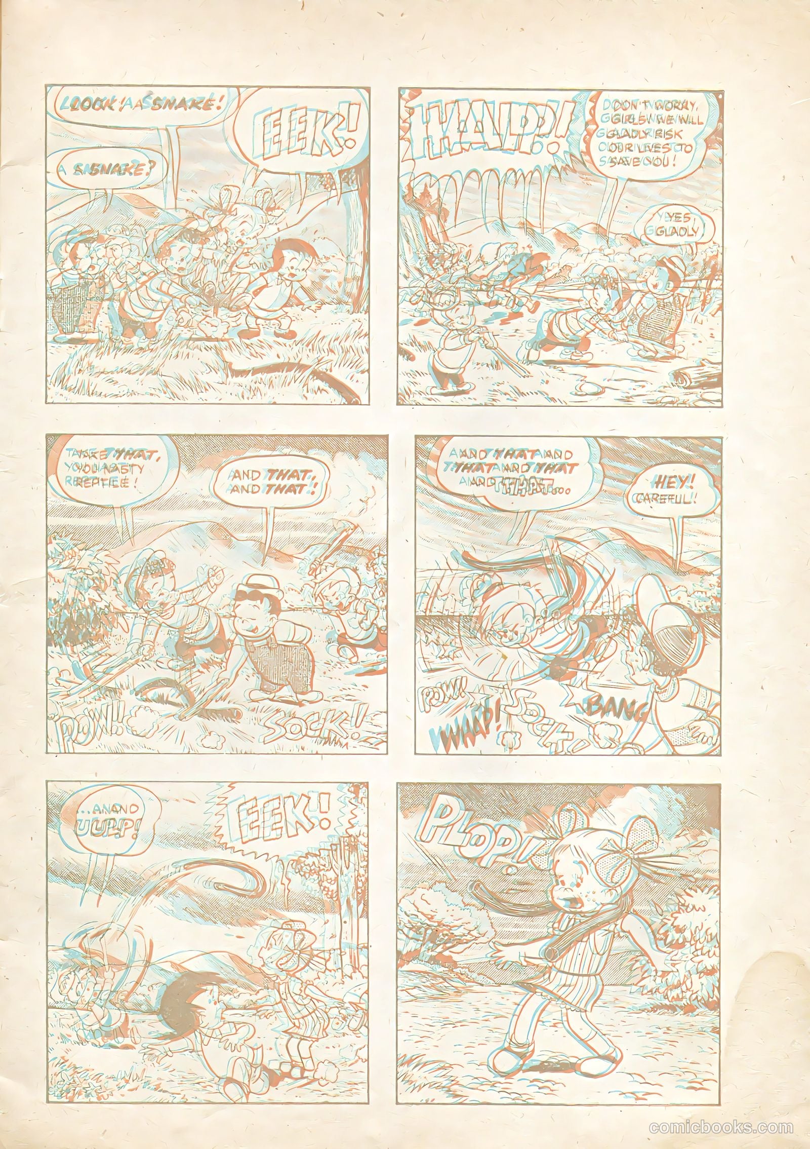 Little Eva 3-D #1 (1953) — page 9 of 36