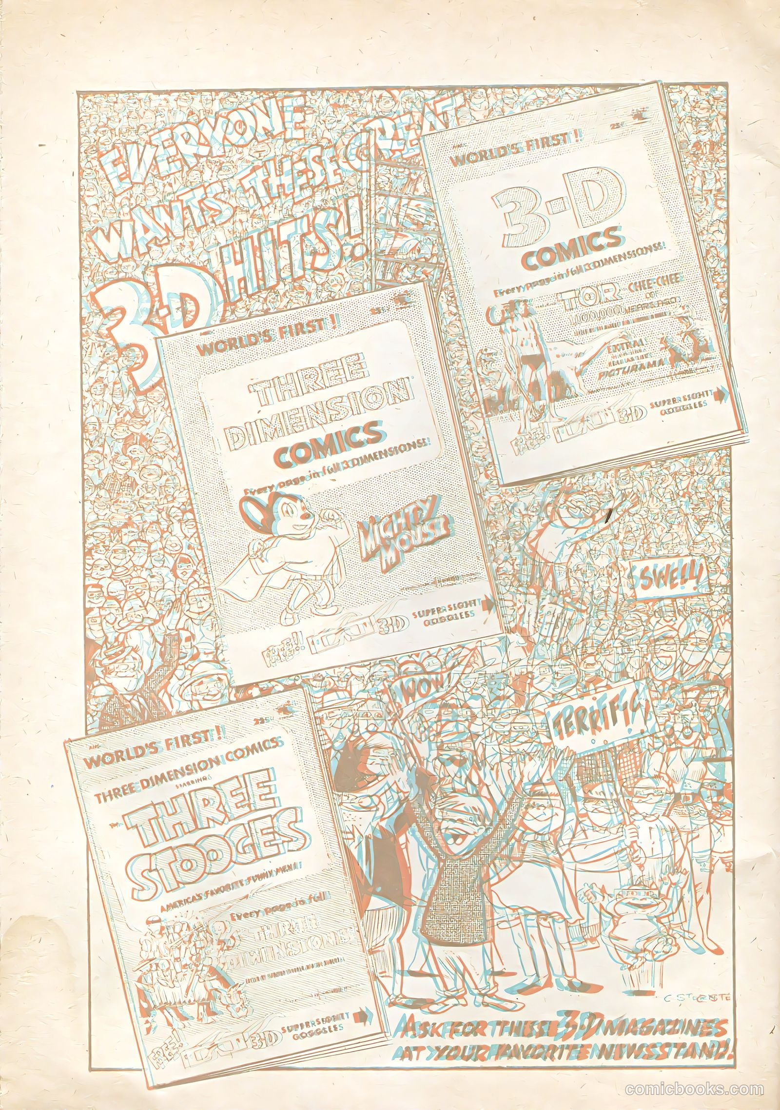 Little Eva 3-D #1 (1953) — page 28 of 36