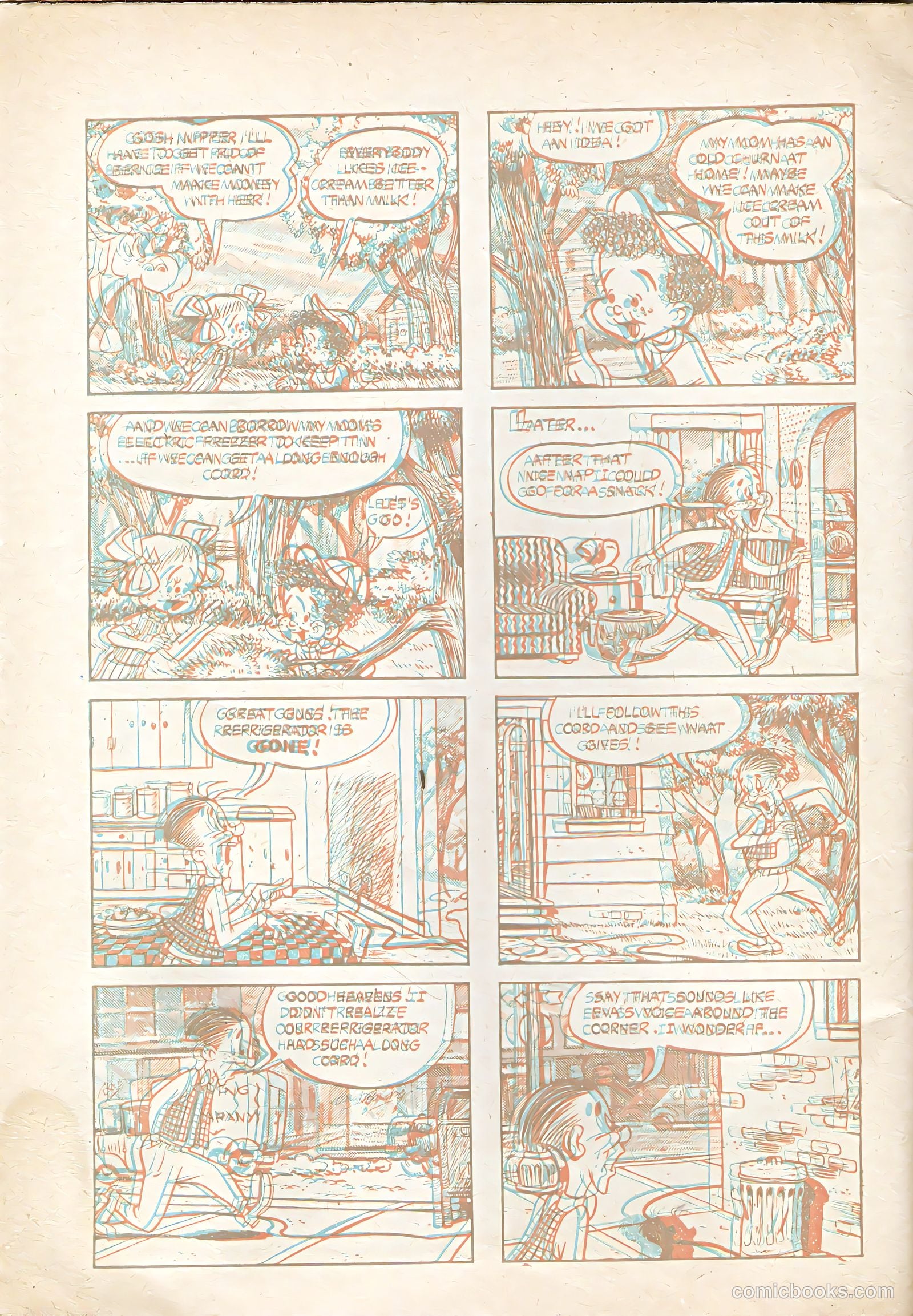 Little Eva 3-D #1 (1953) — page 32 of 36