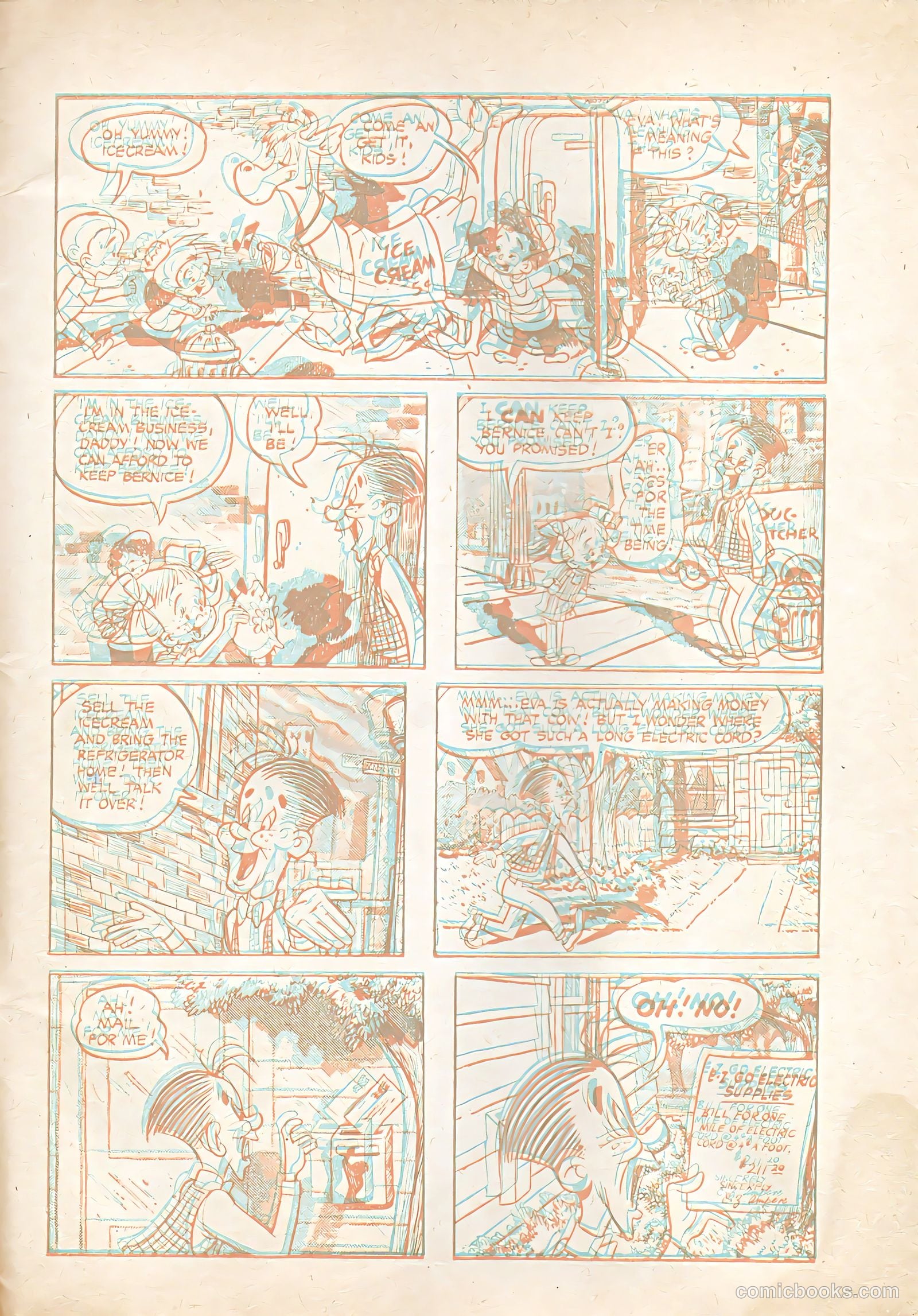 Little Eva 3-D #1 (1953) — page 33 of 36