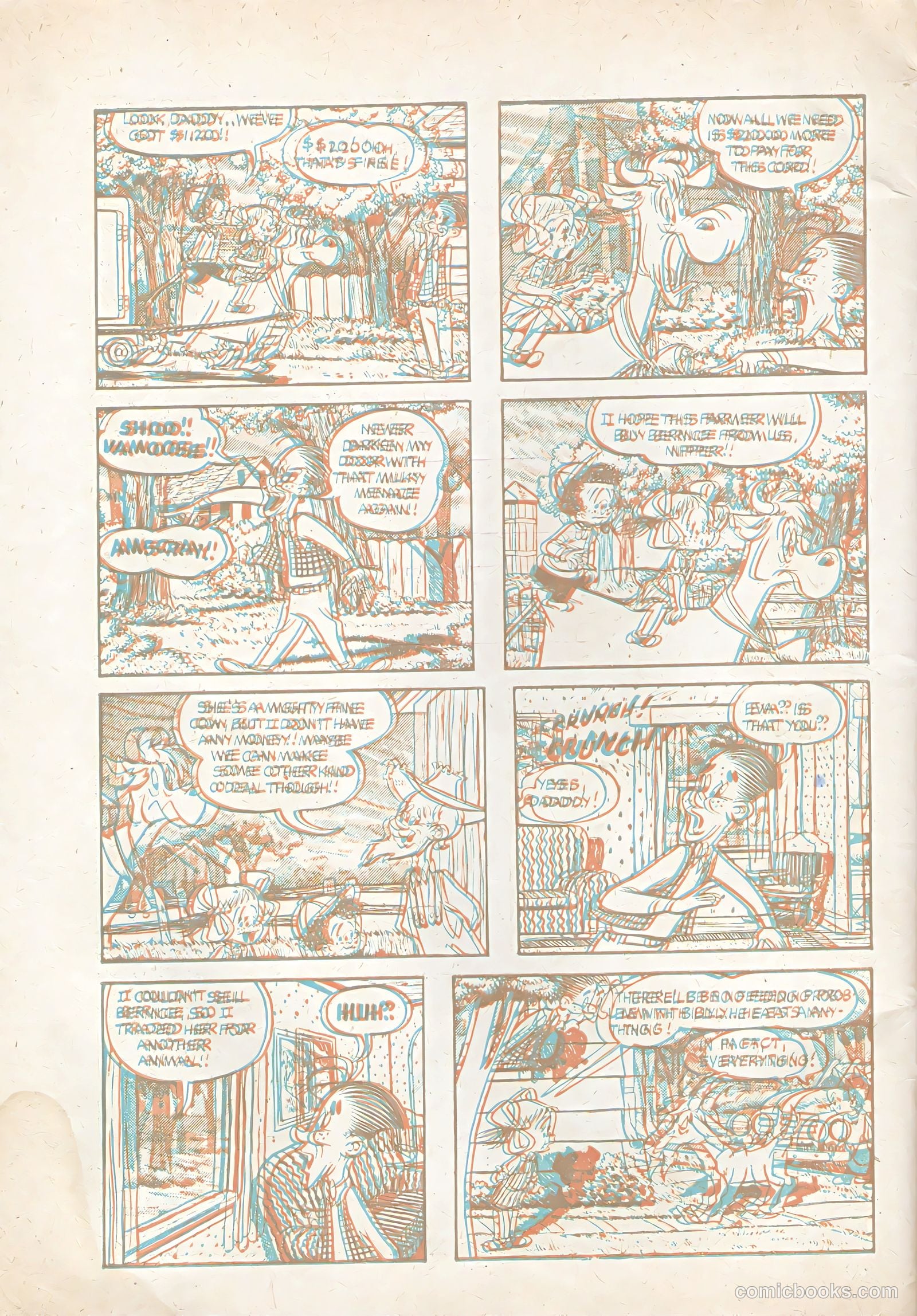 Little Eva 3-D #1 (1953) — page 34 of 36