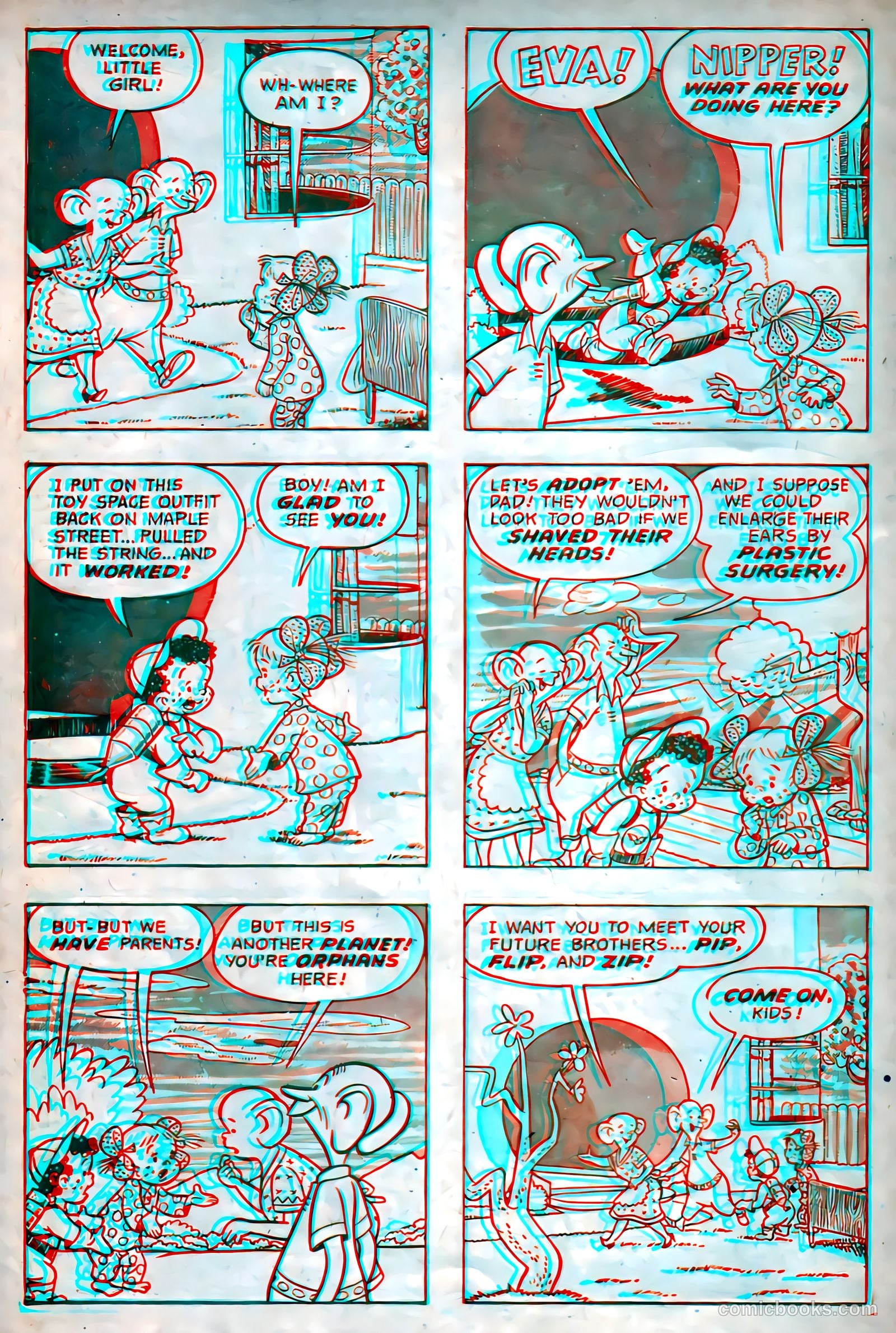 Little Eva 3-D #2 (1953) — page 6 of 36