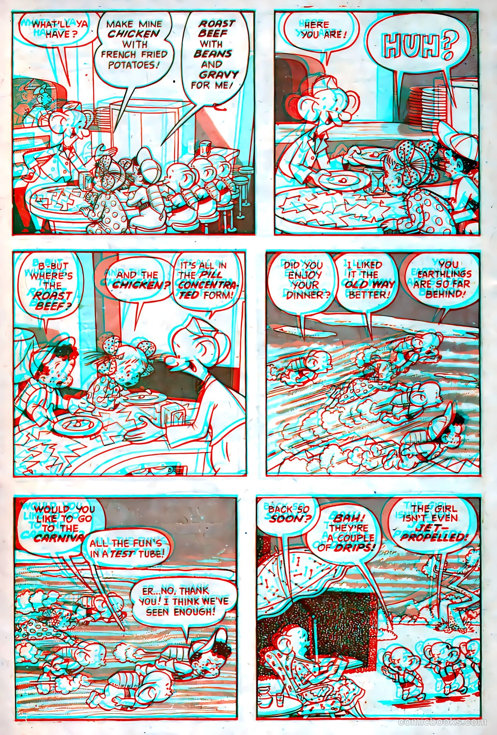 Little Eva 3-D #2 (1953) — page 8 of 36