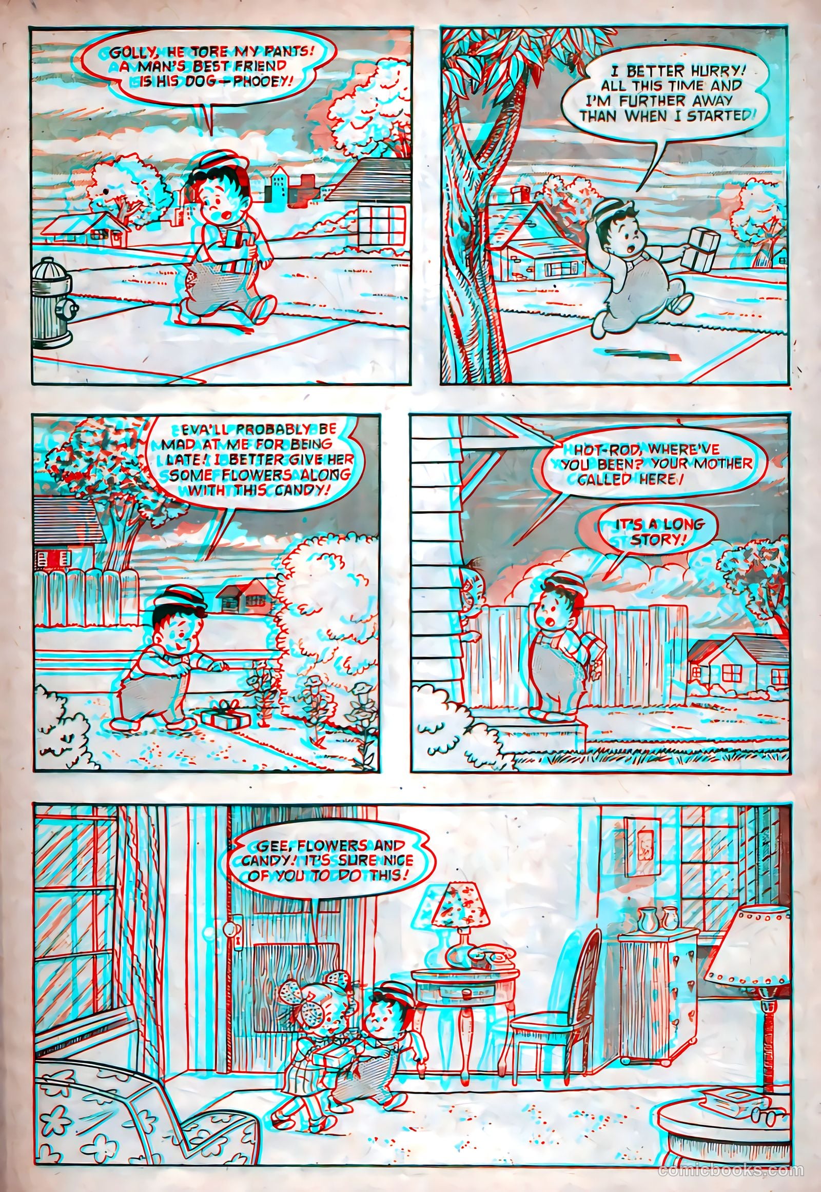 Little Eva 3-D #2 (1953) — page 23 of 36