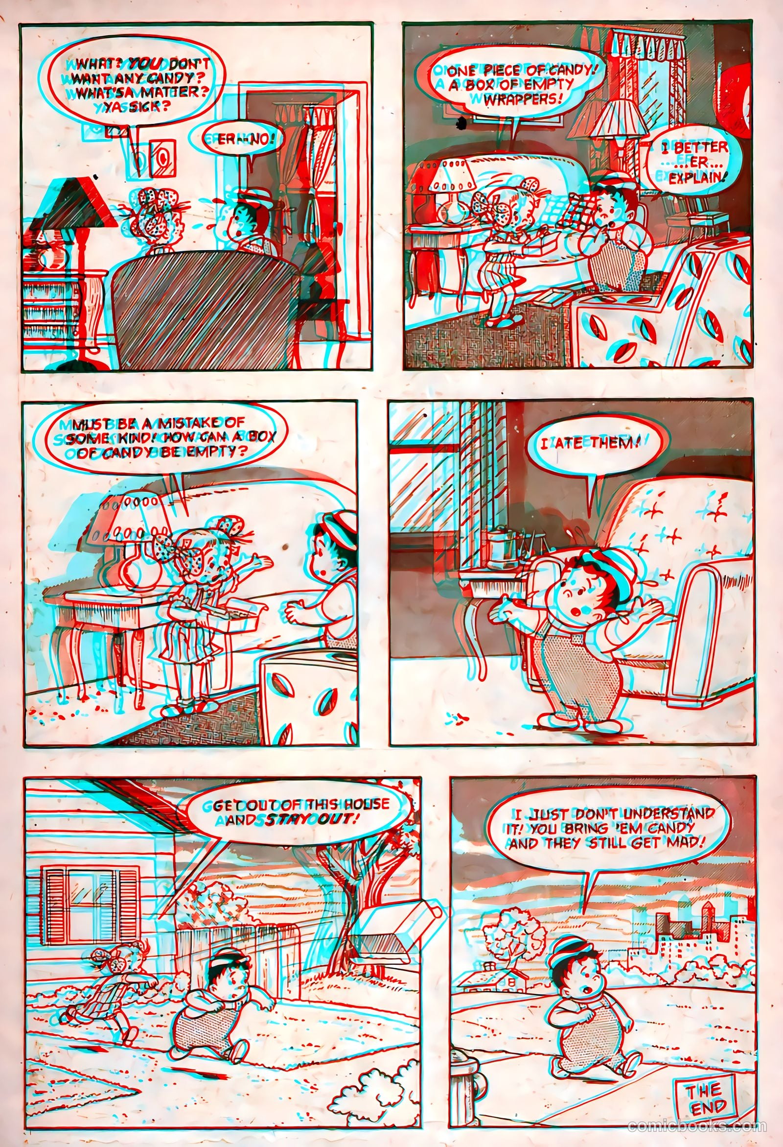 Little Eva 3-D #2 (1953) — page 25 of 36