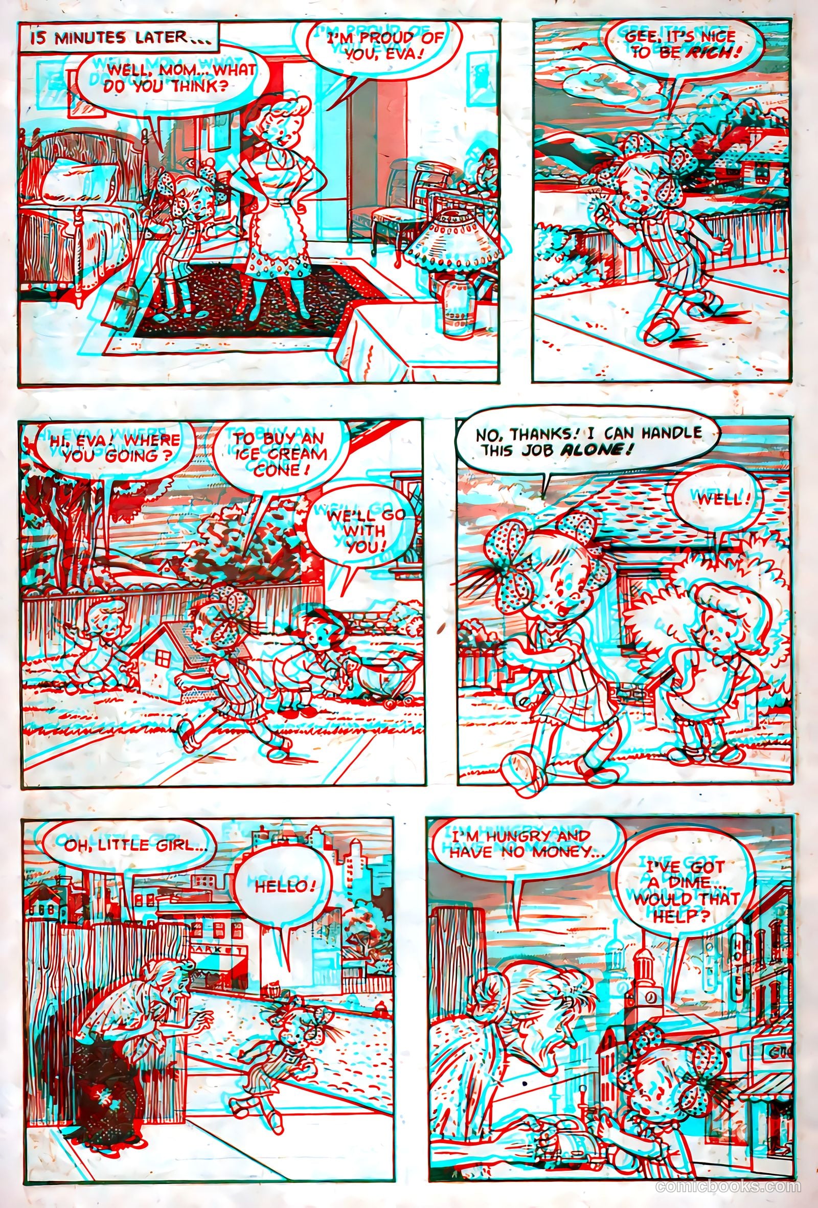 Little Eva 3-D #2 (1953) — page 28 of 36