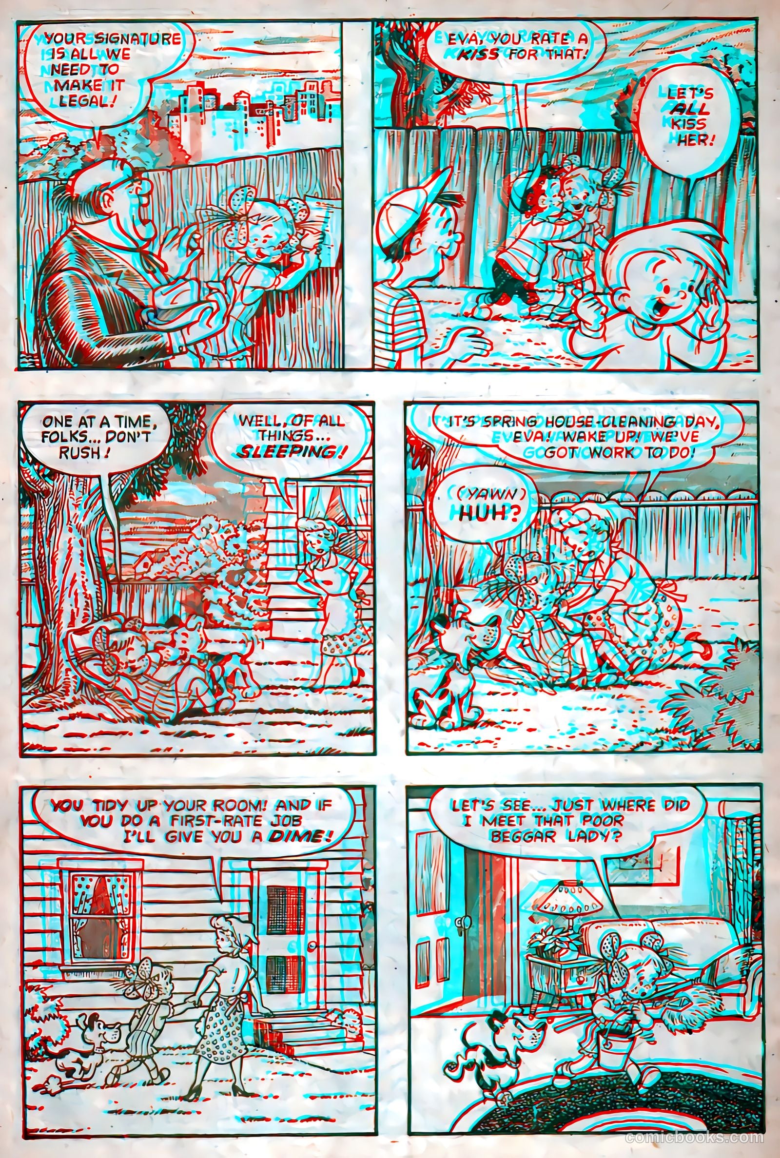 Little Eva 3-D #2 (1953) — page 34 of 36