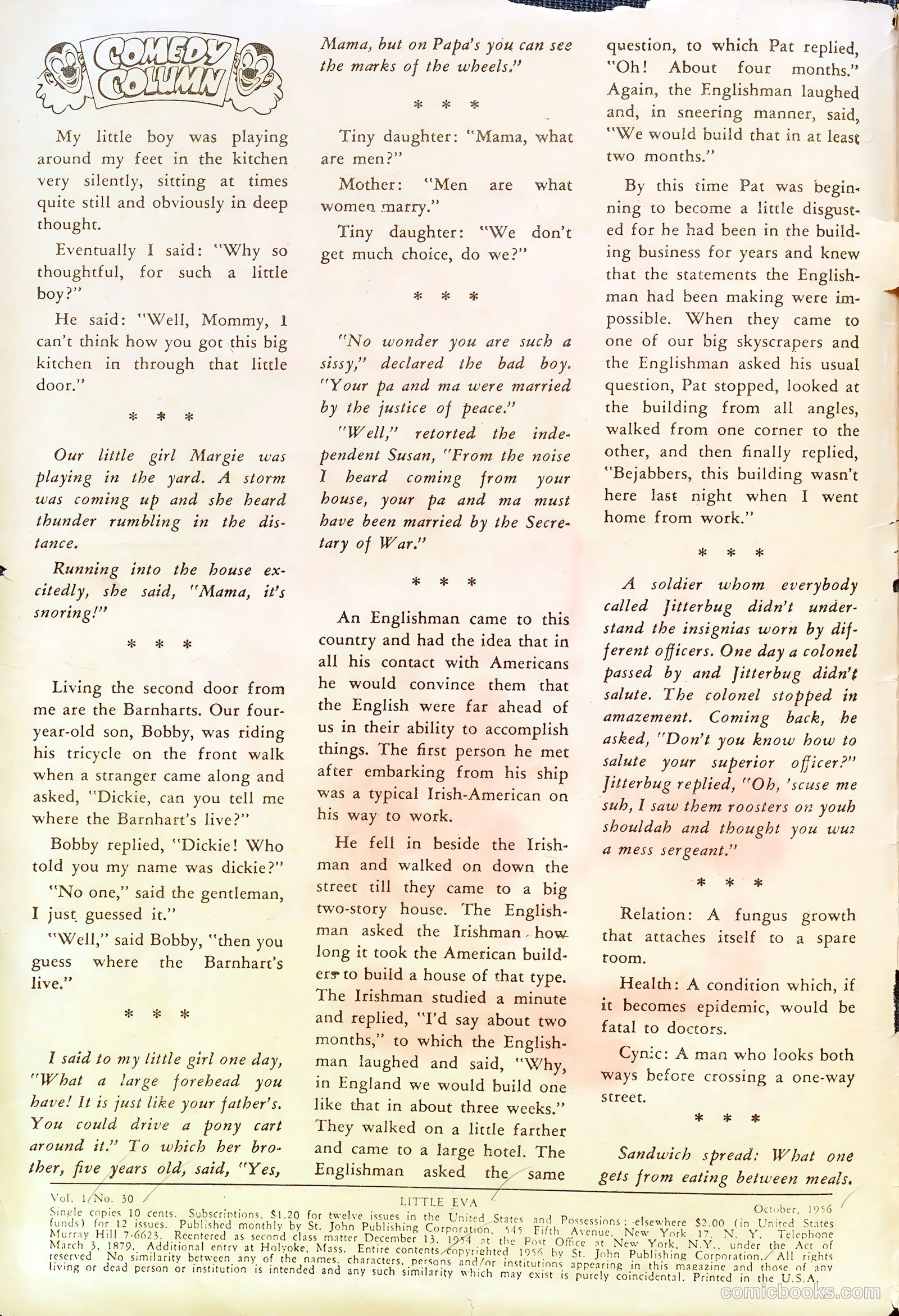 Little Eva #30 (1956) — page 2 of 36