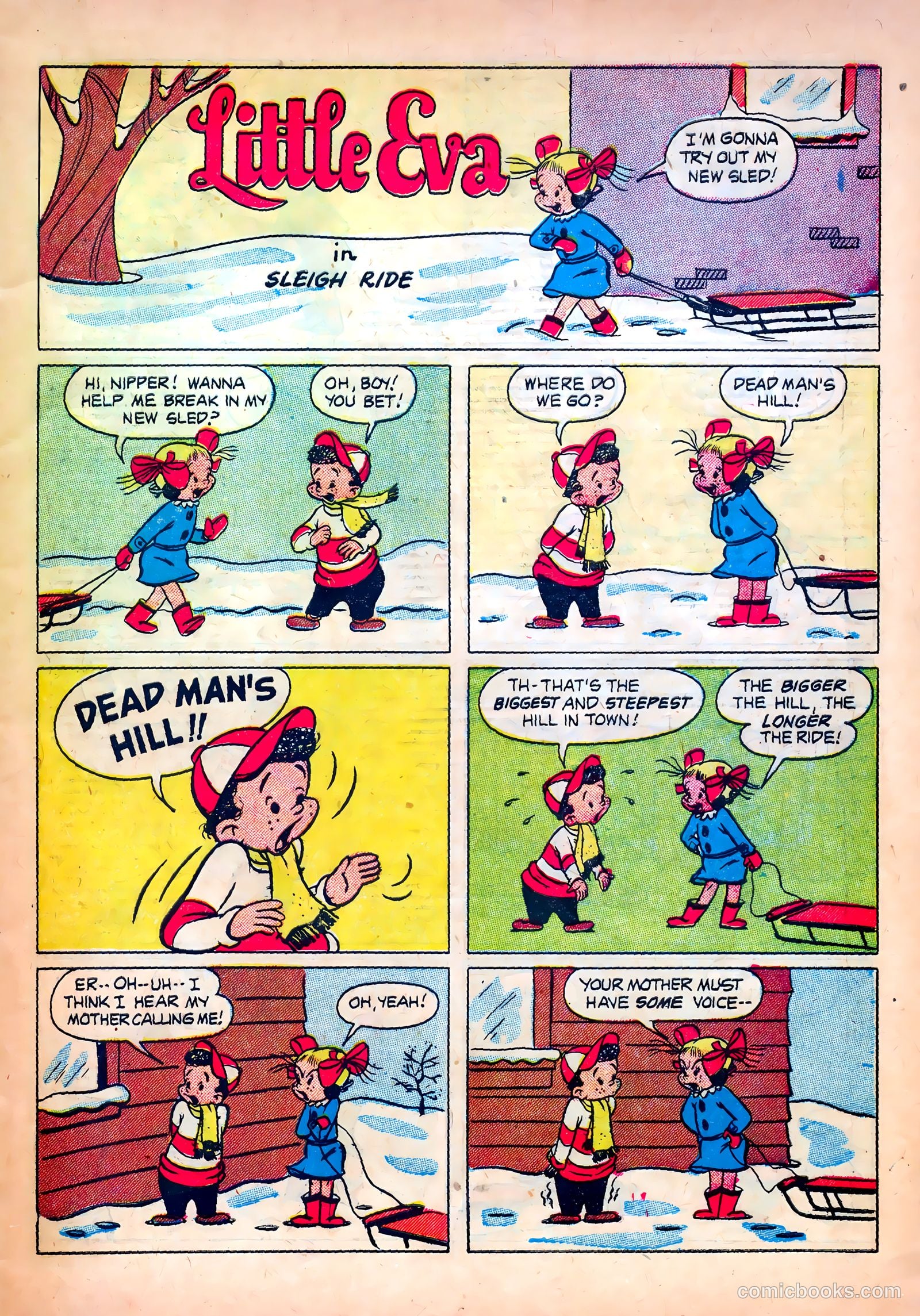 Little Eva #6 (1953) — page 3 of 36
