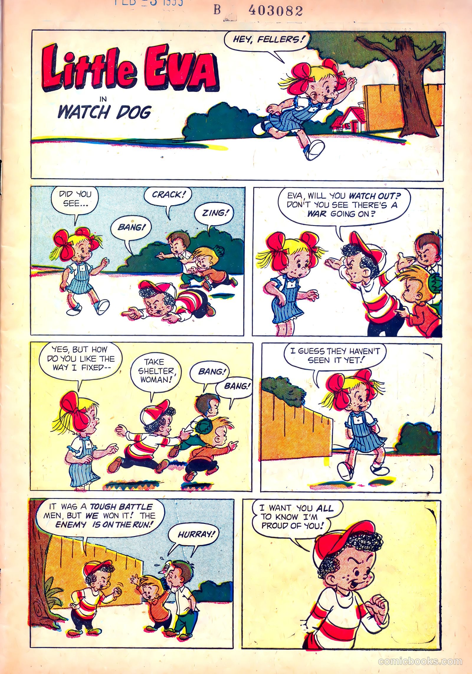 Little Eva #7 (1953) — page 3 of 36