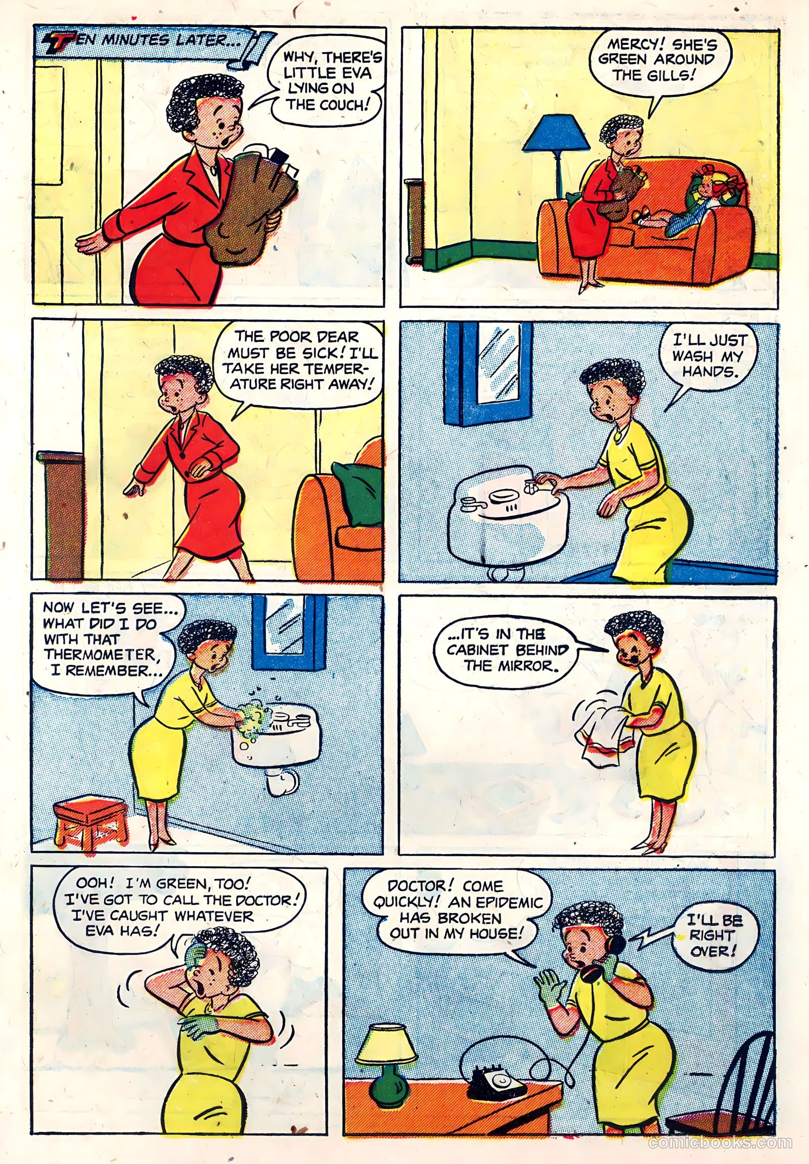 Little Eva #8 (1953) — page 17 of 36