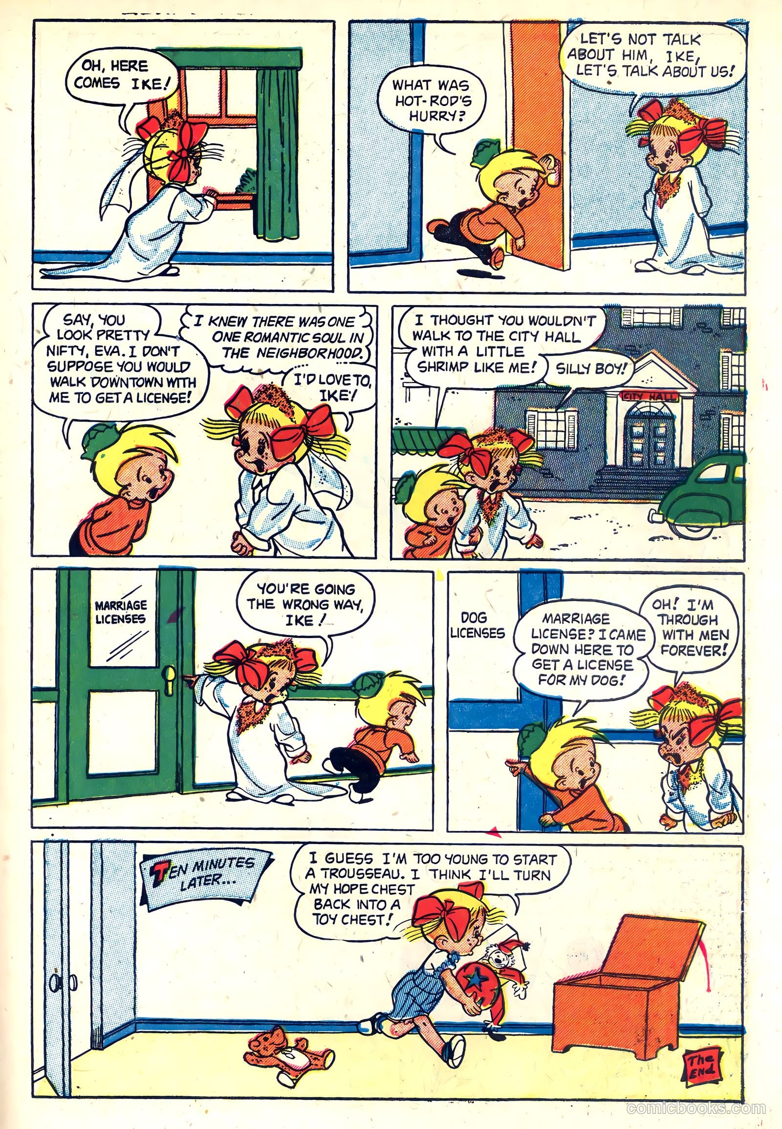 Little Eva #8 (1953) — page 33 of 36