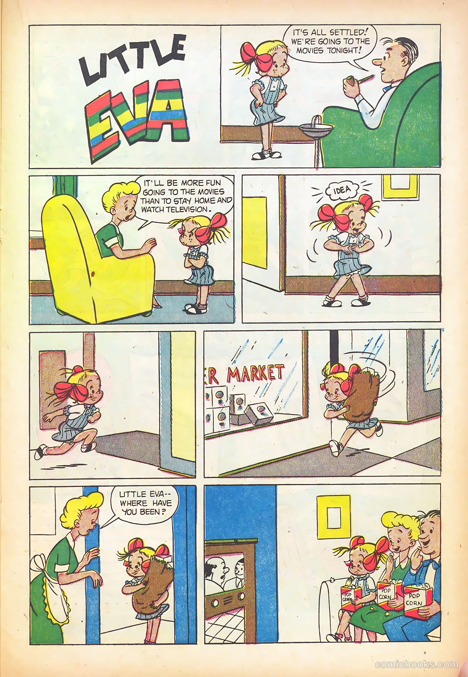 Little Eva #9 (1953) — page 21 of 36