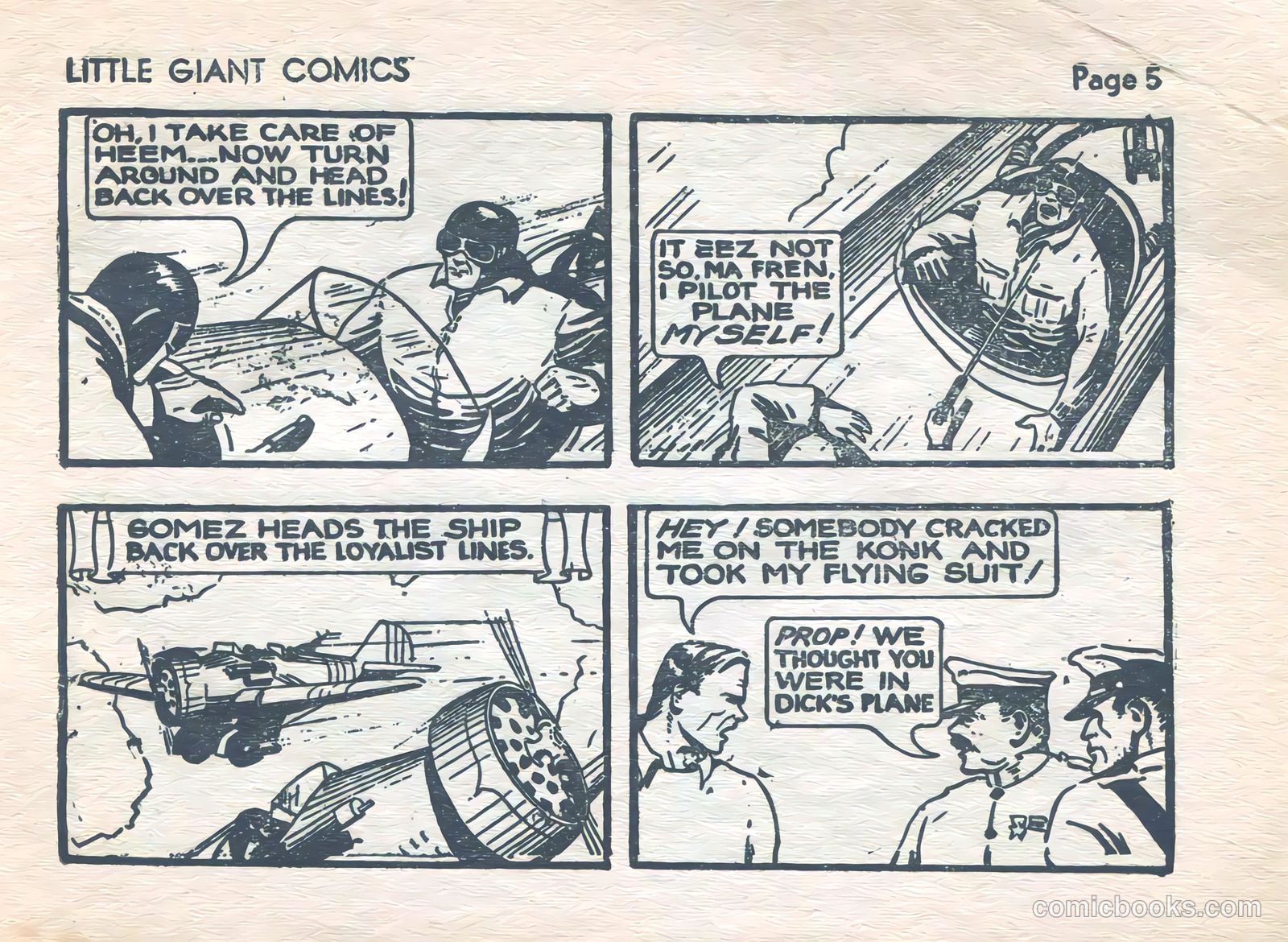 Little Giant Comics #3 (1938) — page 6 of 132