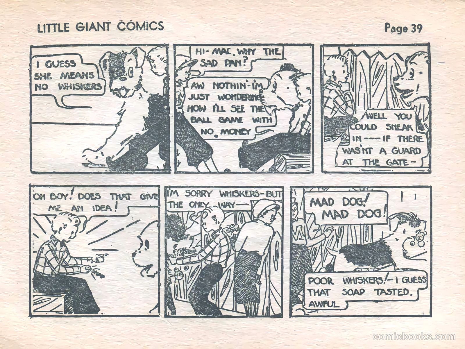 Little Giant Comics #3 (1938) — page 40 of 132