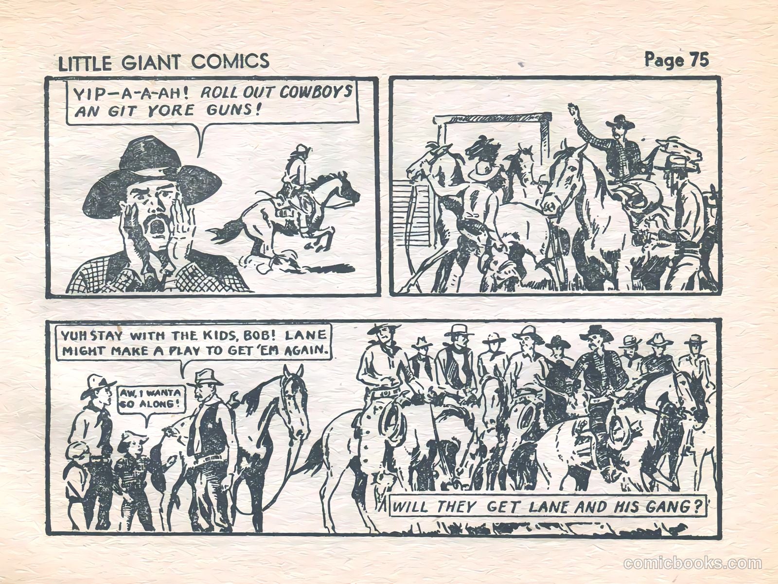 Little Giant Comics #3 (1938) — page 76 of 132