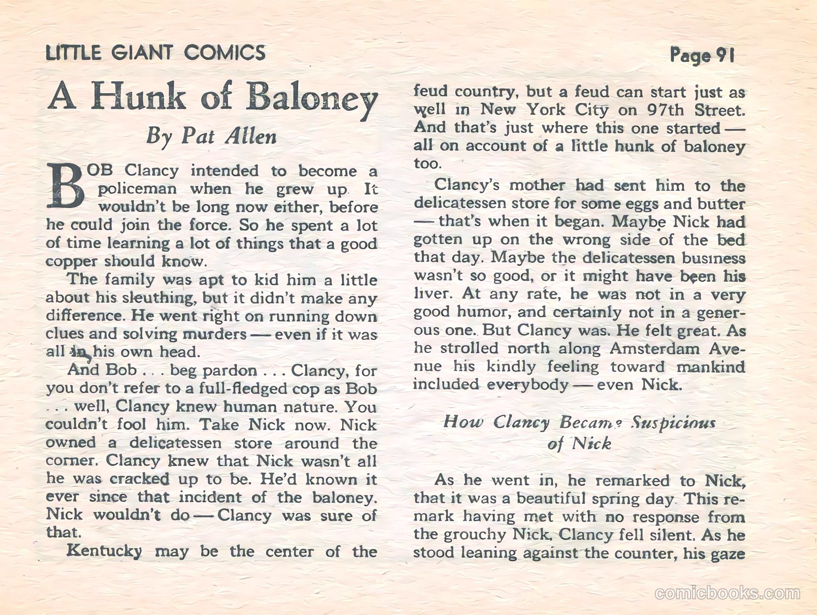 Little Giant Comics #3 (1938) — page 92 of 132