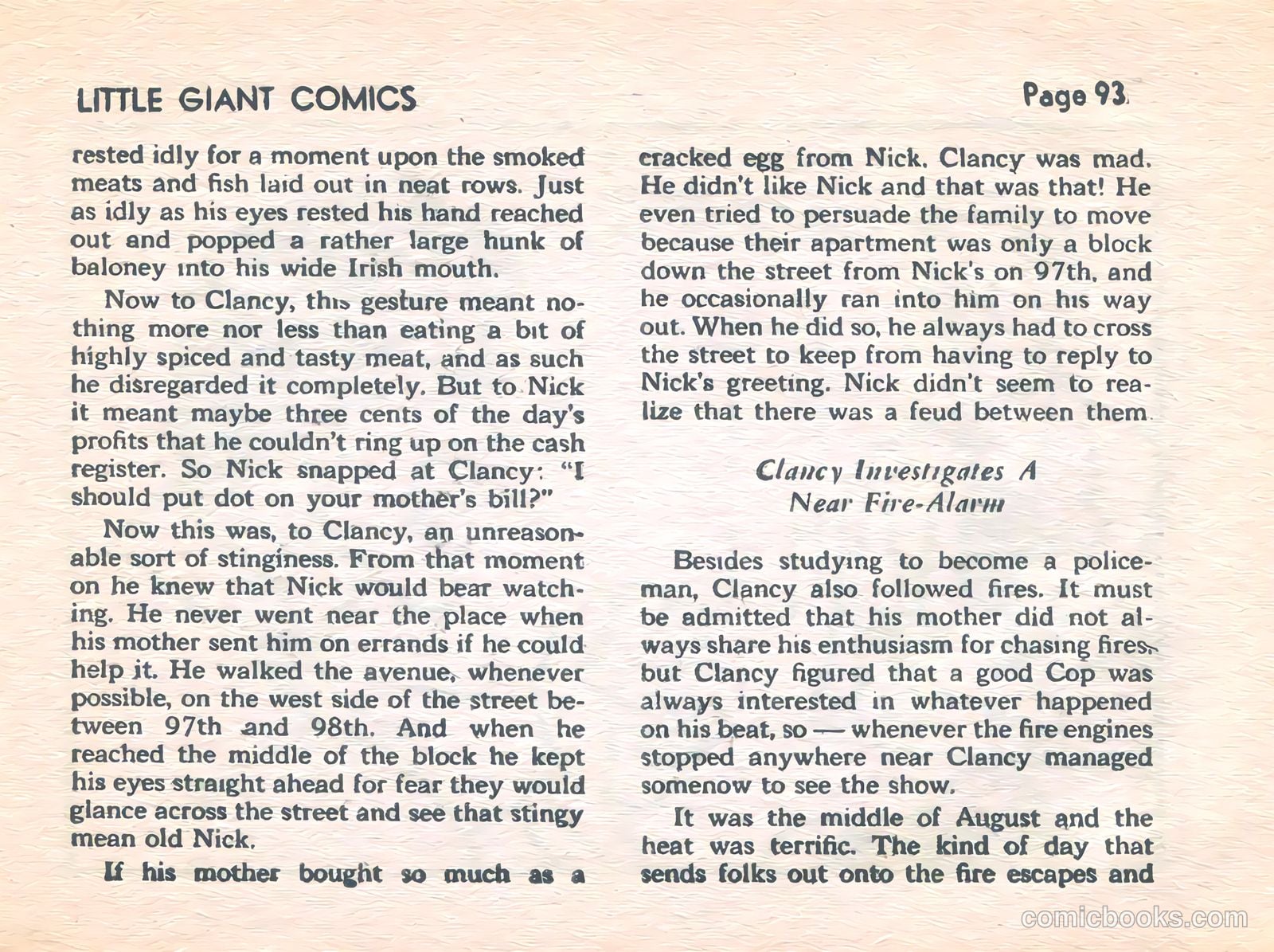 Little Giant Comics #3 (1938) — page 94 of 132