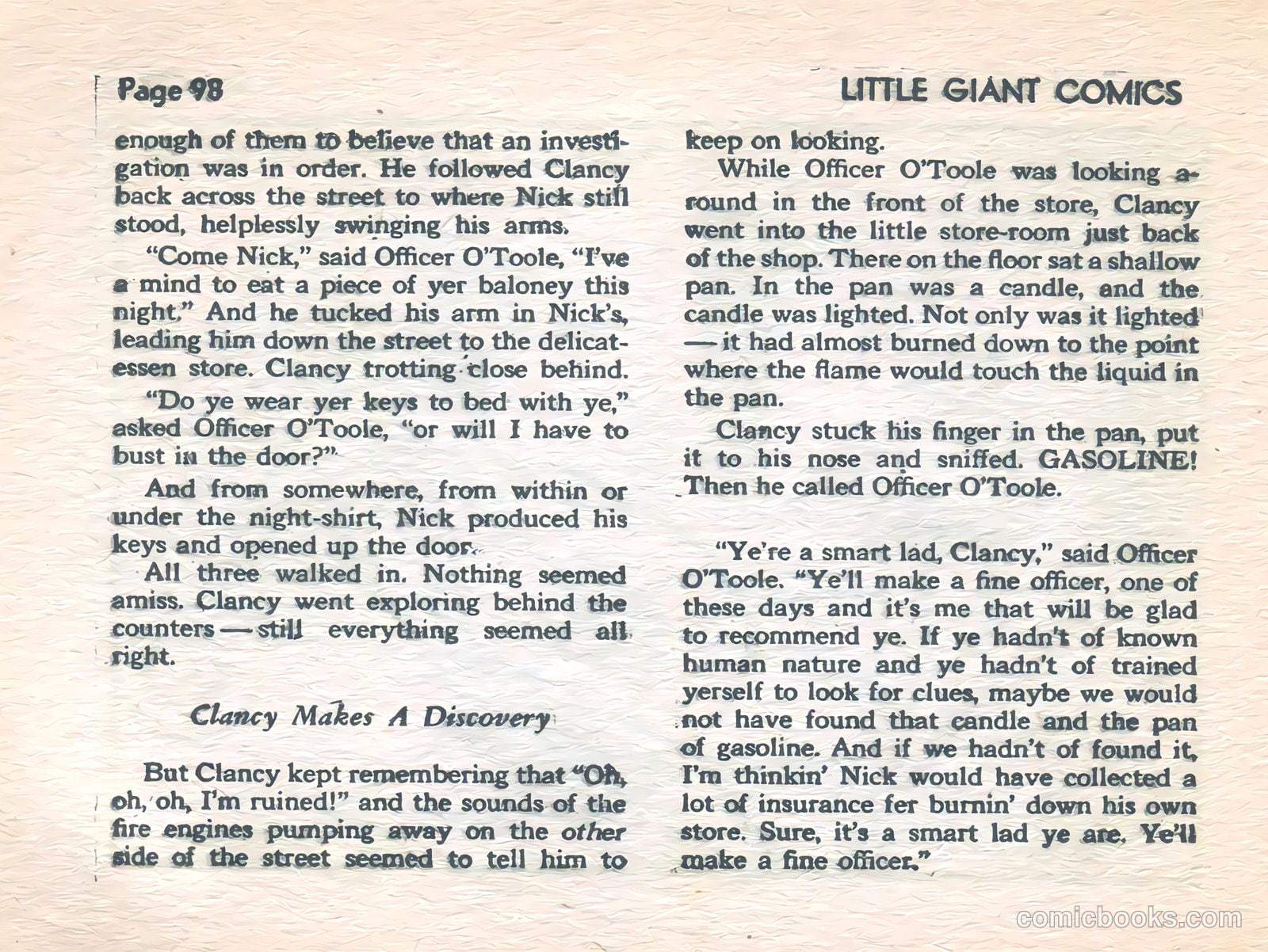 Little Giant Comics #3 (1938) — page 99 of 132