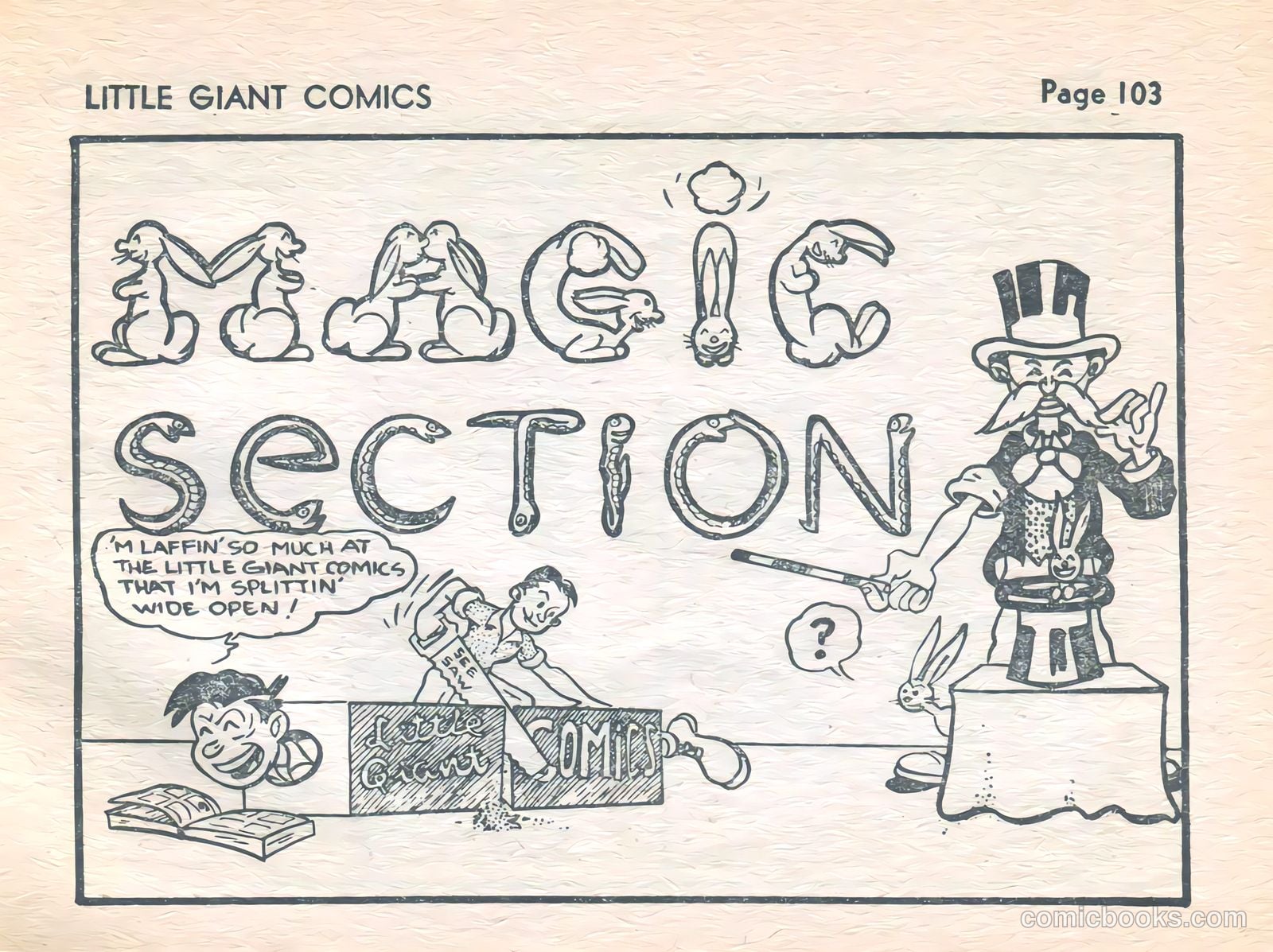 Little Giant Comics #3 (1938) — page 104 of 132