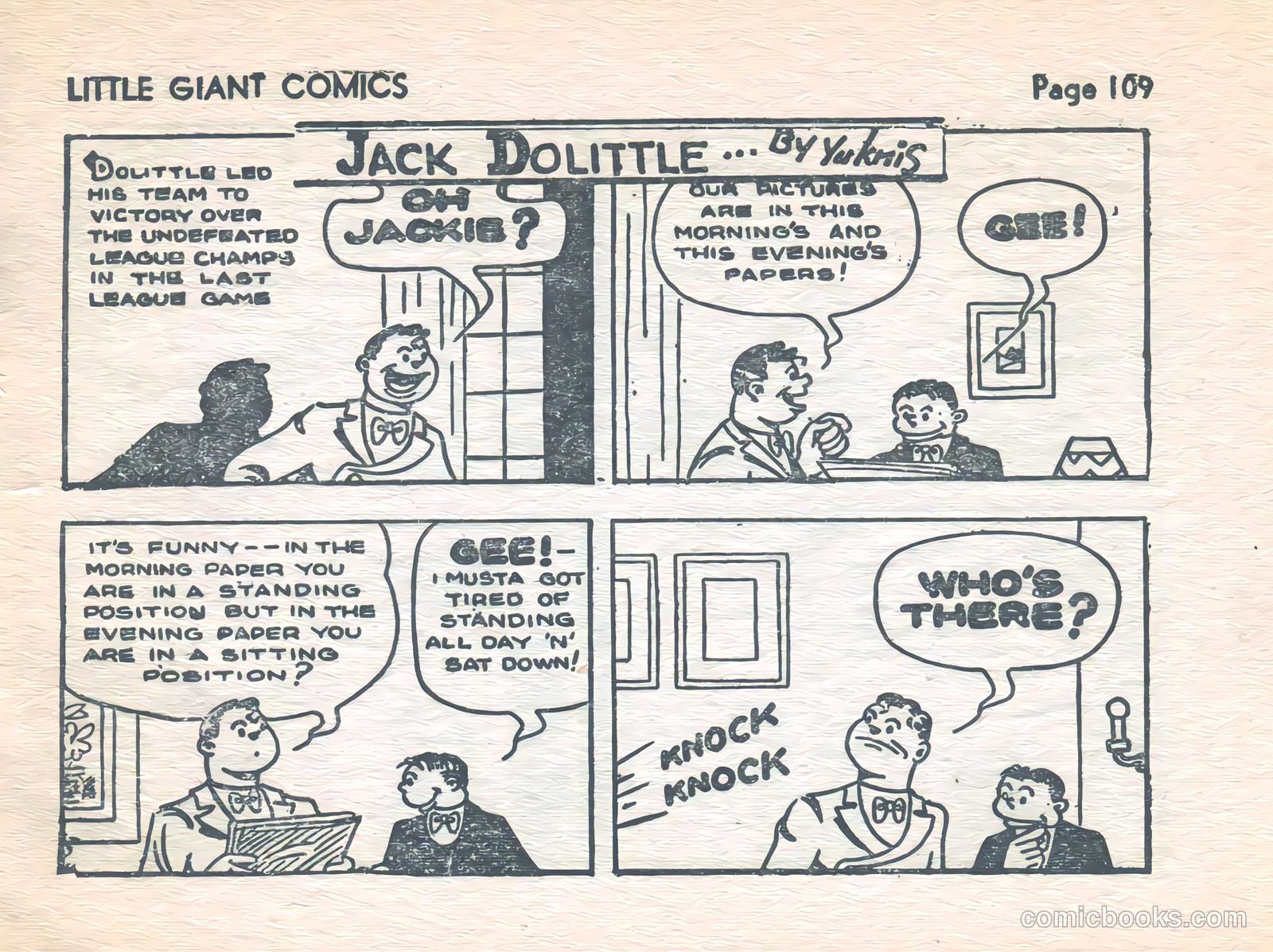 Little Giant Comics #3 (1938) — page 110 of 132
