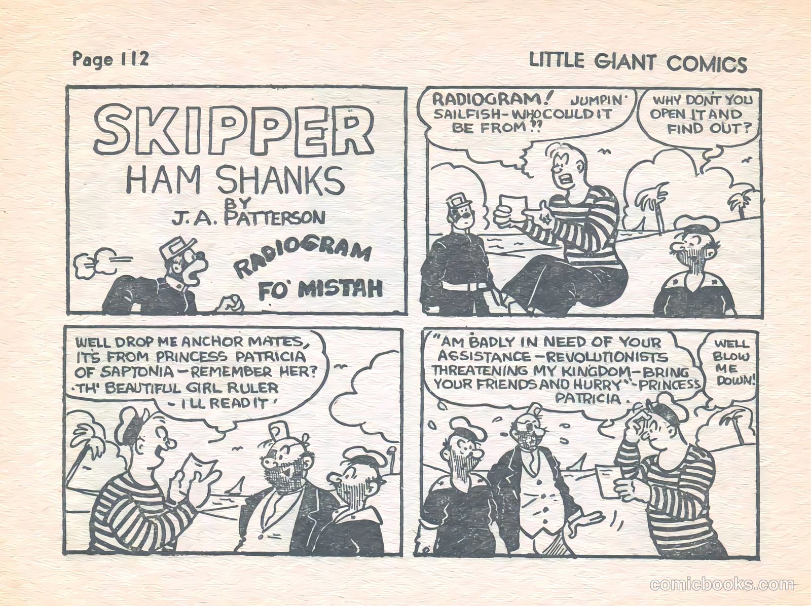 Little Giant Comics #3 (1938) — page 113 of 132