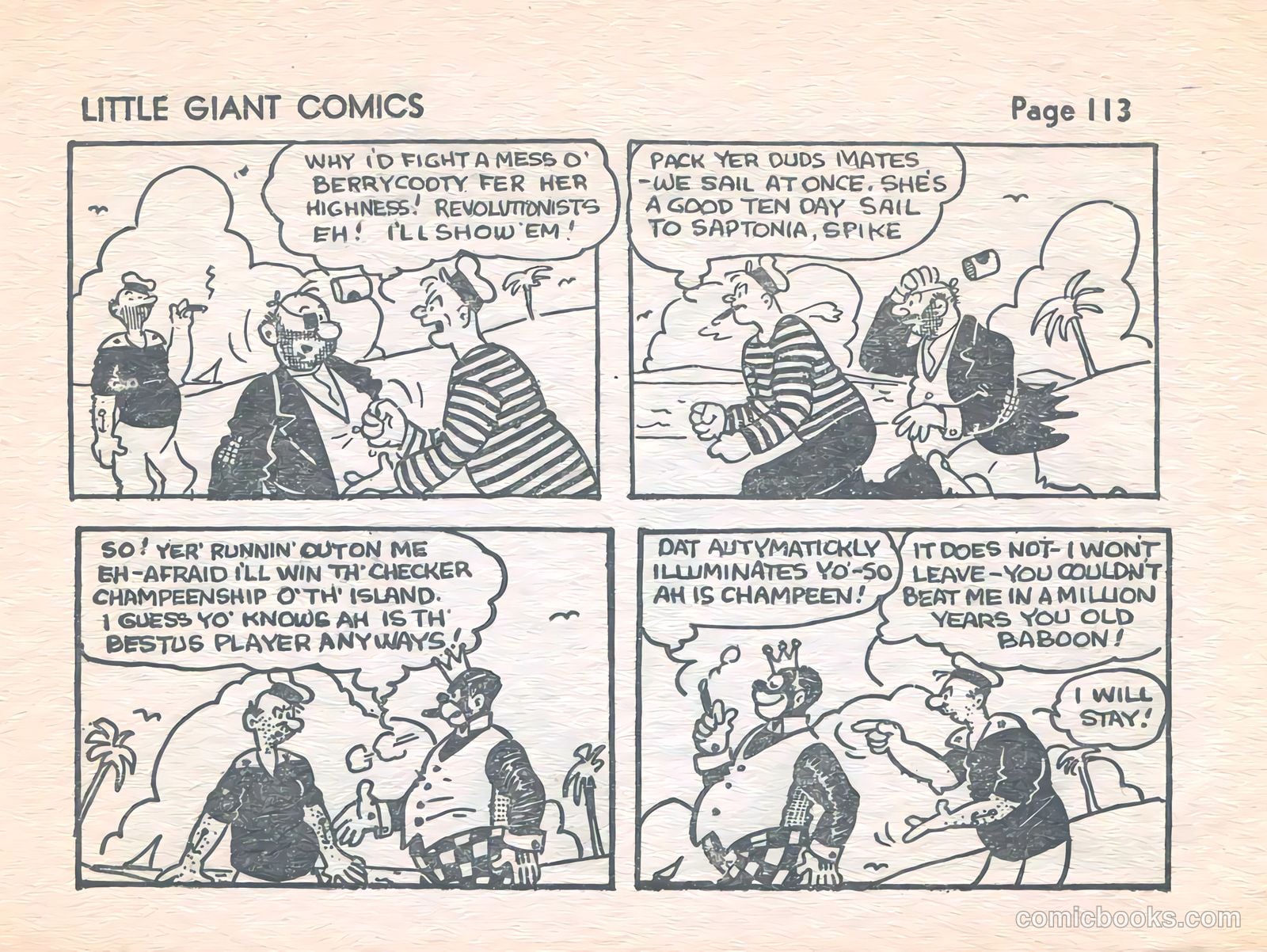 Little Giant Comics #3 (1938) — page 114 of 132