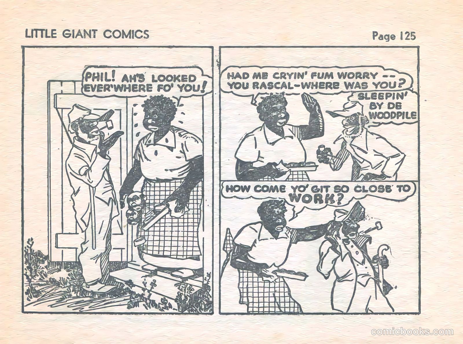 Little Giant Comics #3 (1938) — page 126 of 132