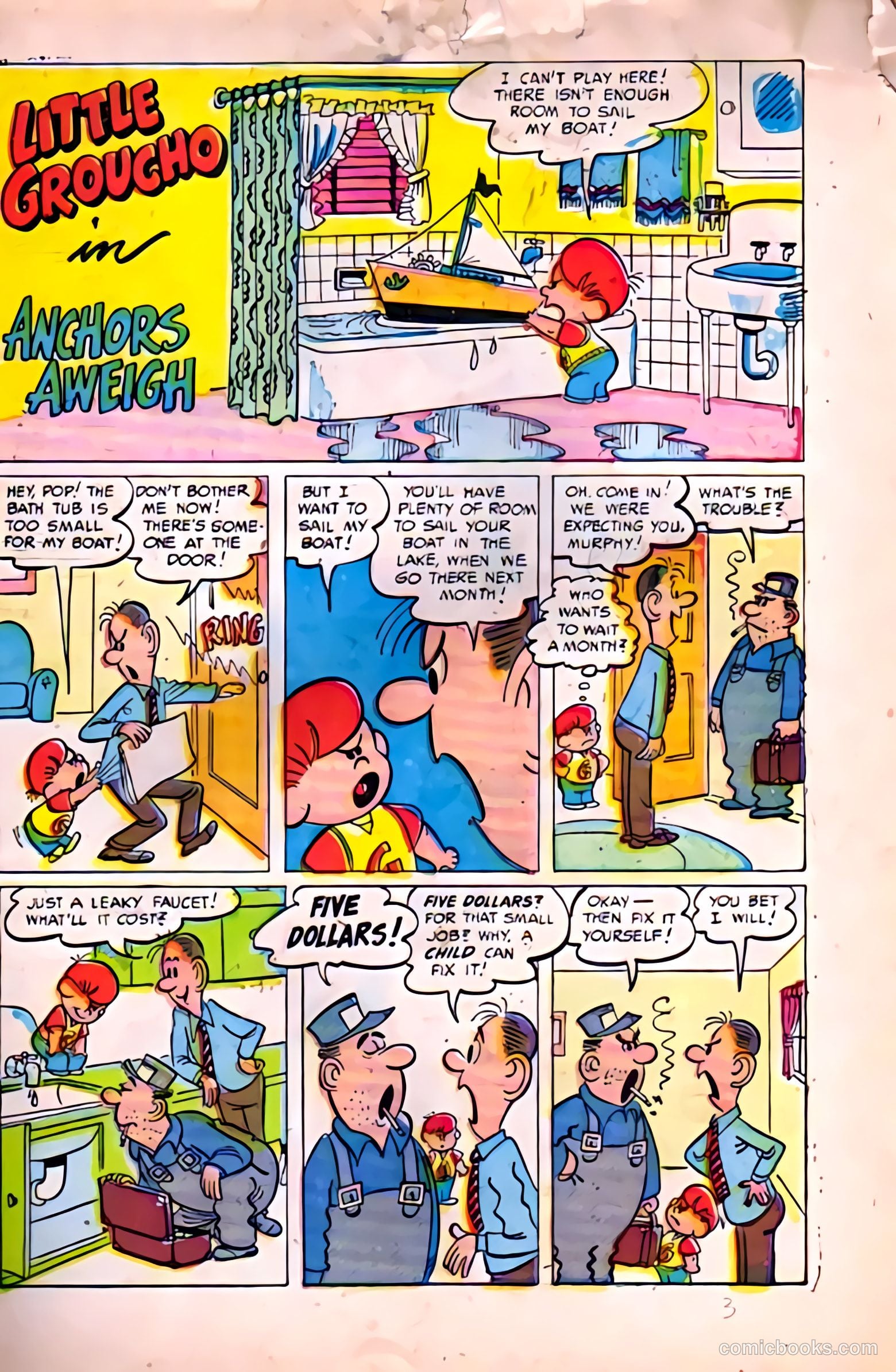 Little Groucho #1 (1955) — page 3 of 36