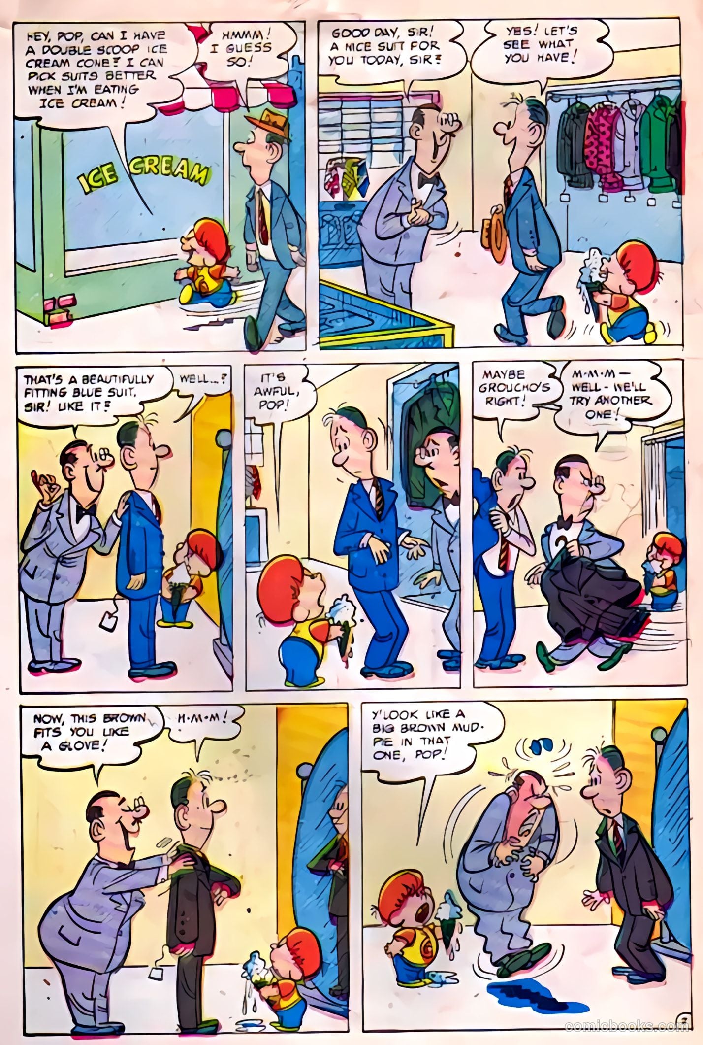 Little Groucho #1 (1955) — page 8 of 36